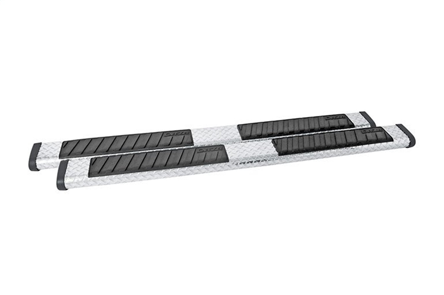 Dee Zee DZ16412 Black-Tread Aluminum Side Step 6 in. Oval Cab Length