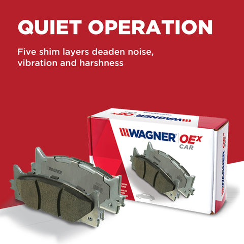 Wagner Brake Disc Brake Pad Set  OEX537