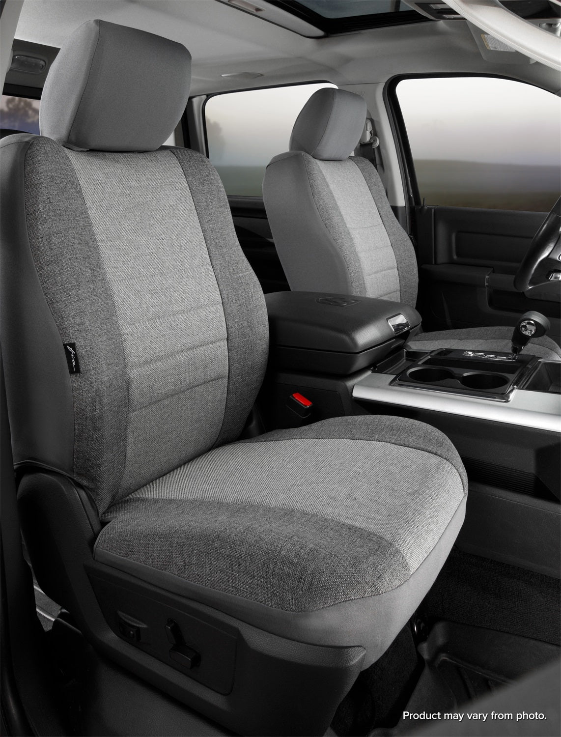 Fia OE39-35 GRAY OE Custom Seat Cover Fits 09-15 Tacoma