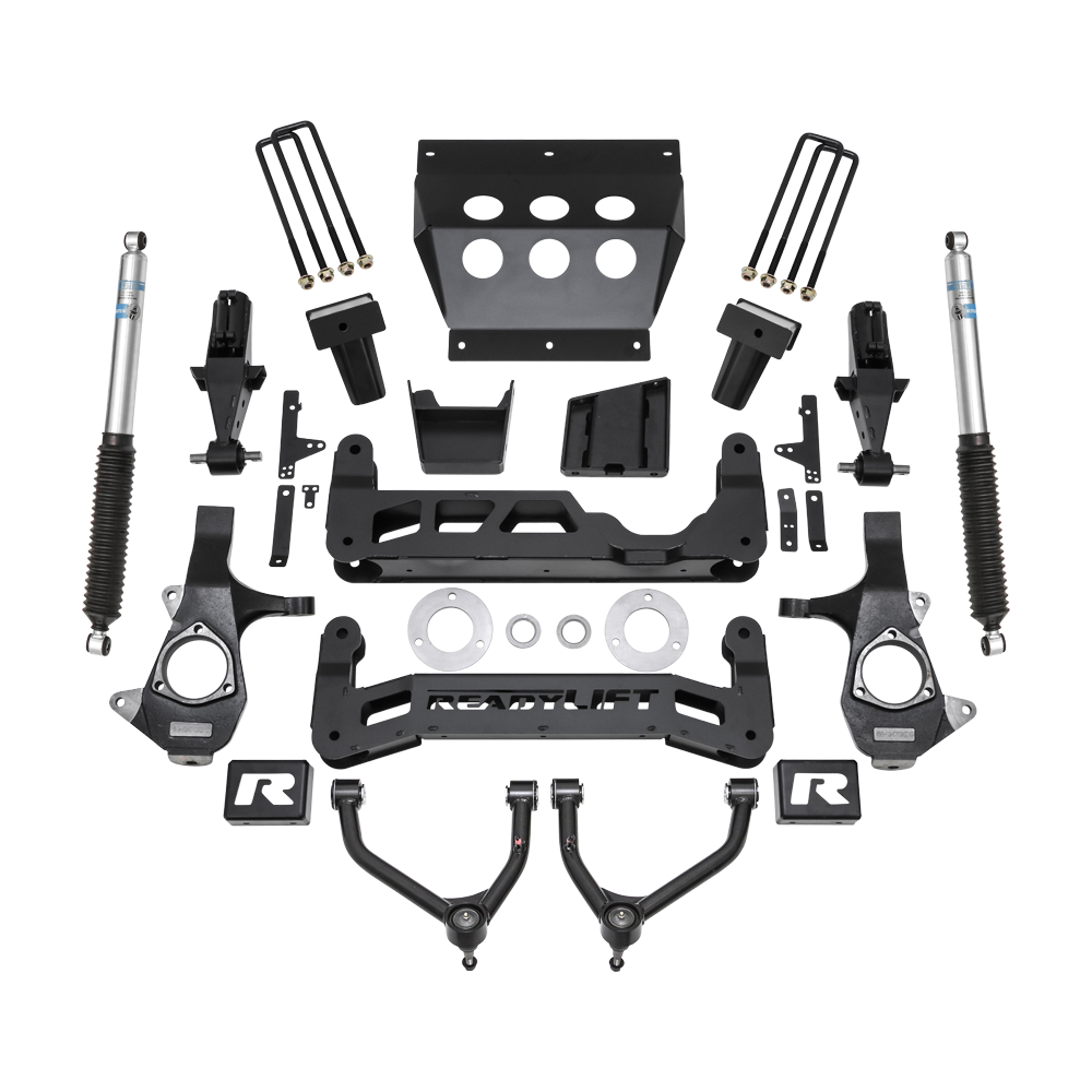 ReadyLift 44-3472 Big Lift Kit w/Shocks Fits 14-18 Sierra 1500 Silverado 1500