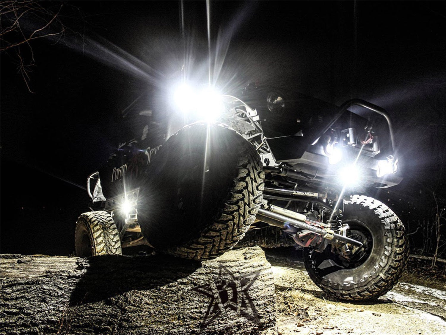 Rigid Industries 400203 A-Series Rock Light Kit LED