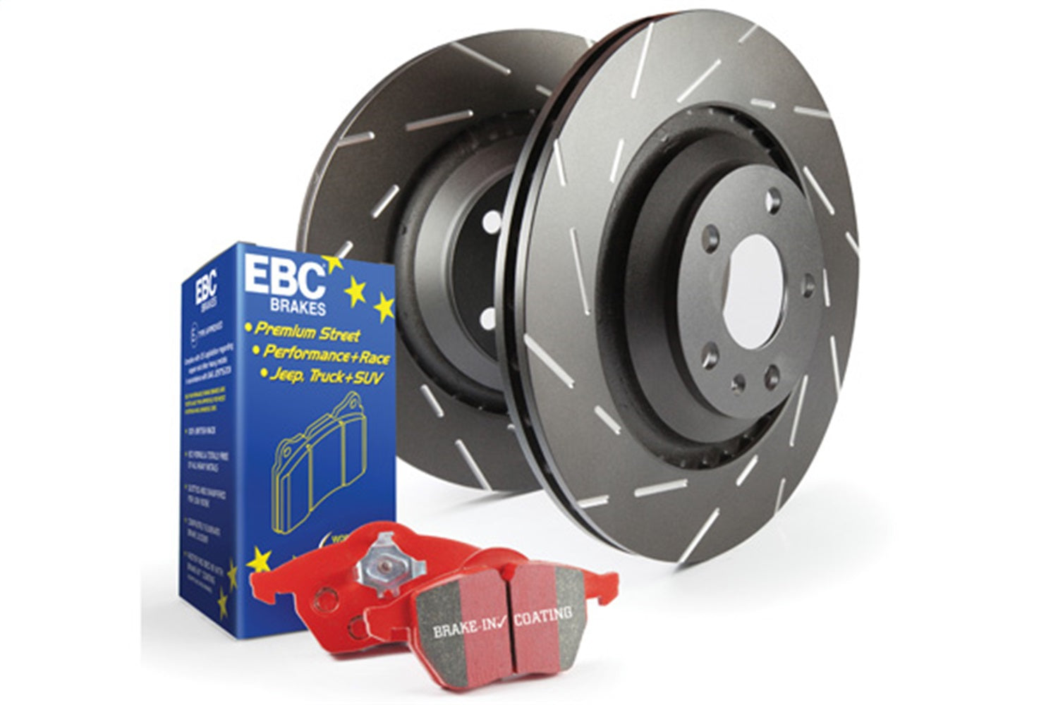 EBC Brakes S4KR1225 S4 Kits Redstuff and USR Rotor
