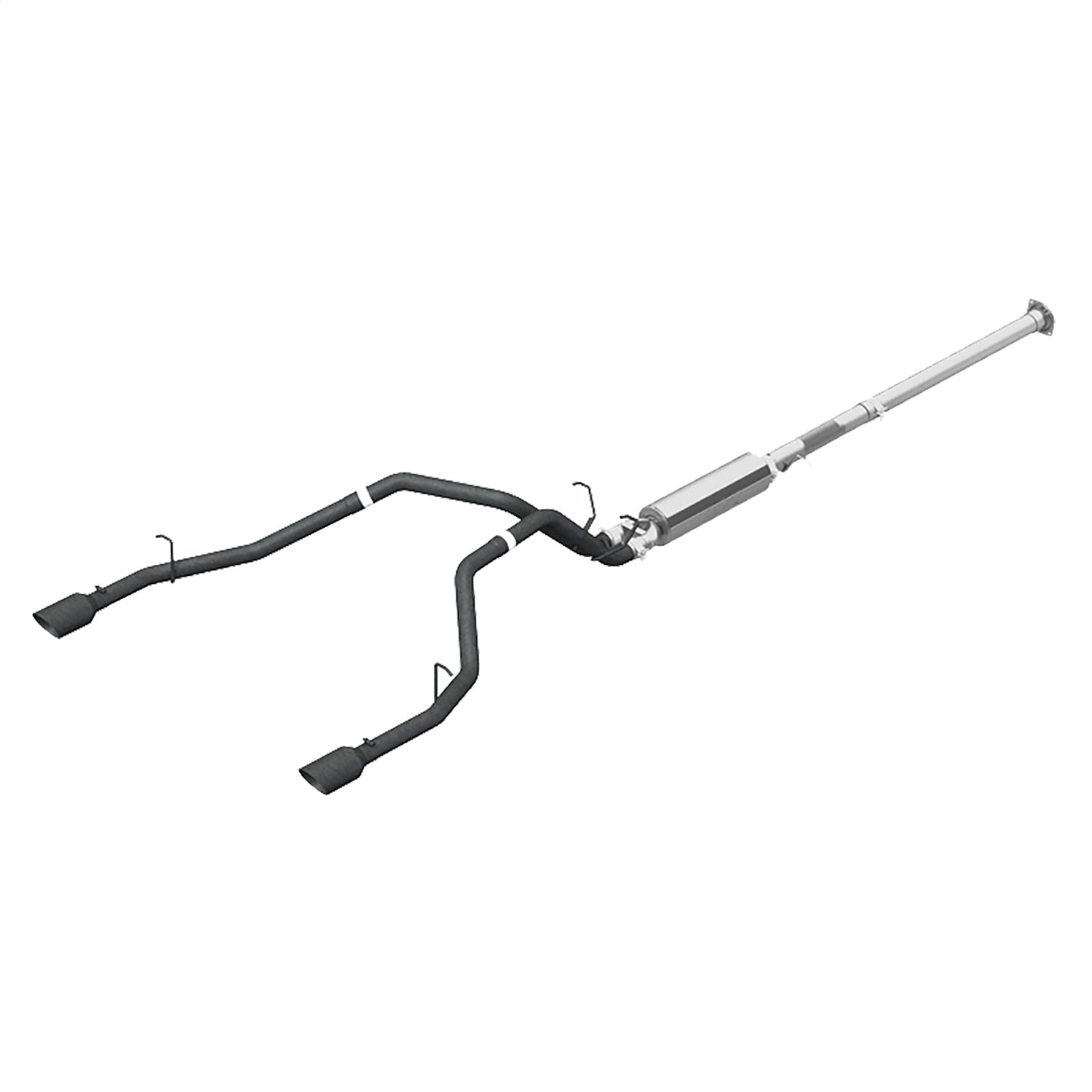 MBRP Exhaust S5152BLK Armor BLK Cat Back Exhaust System Fits 19-26 1500