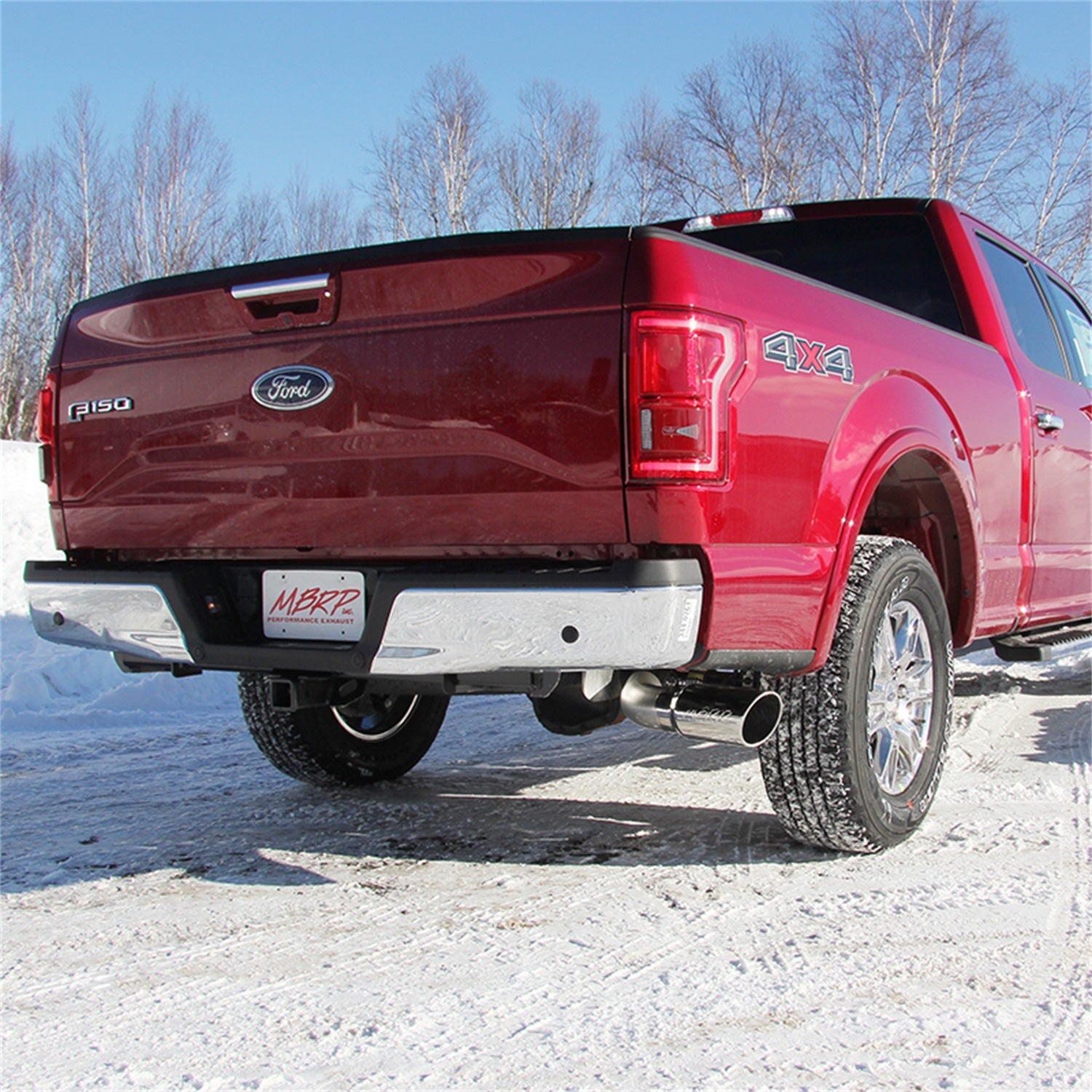 MBRP Exhaust S5259409 Armor Plus Cat Back Exhaust System Fits 15-20 F-150