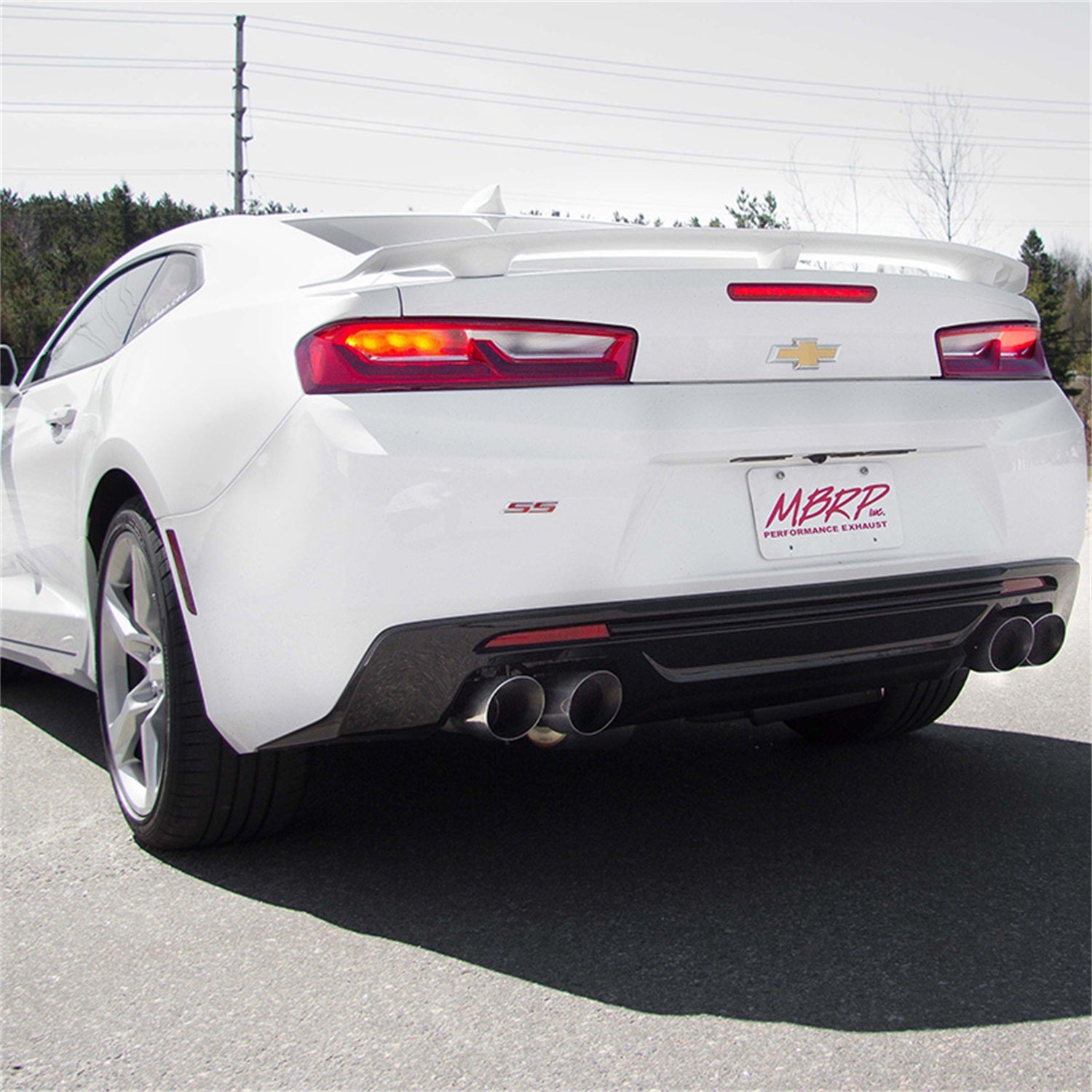 MBRP Exhaust S7032409 Armor Plus Cat Back Exhaust System Fits 16-23 Camaro
