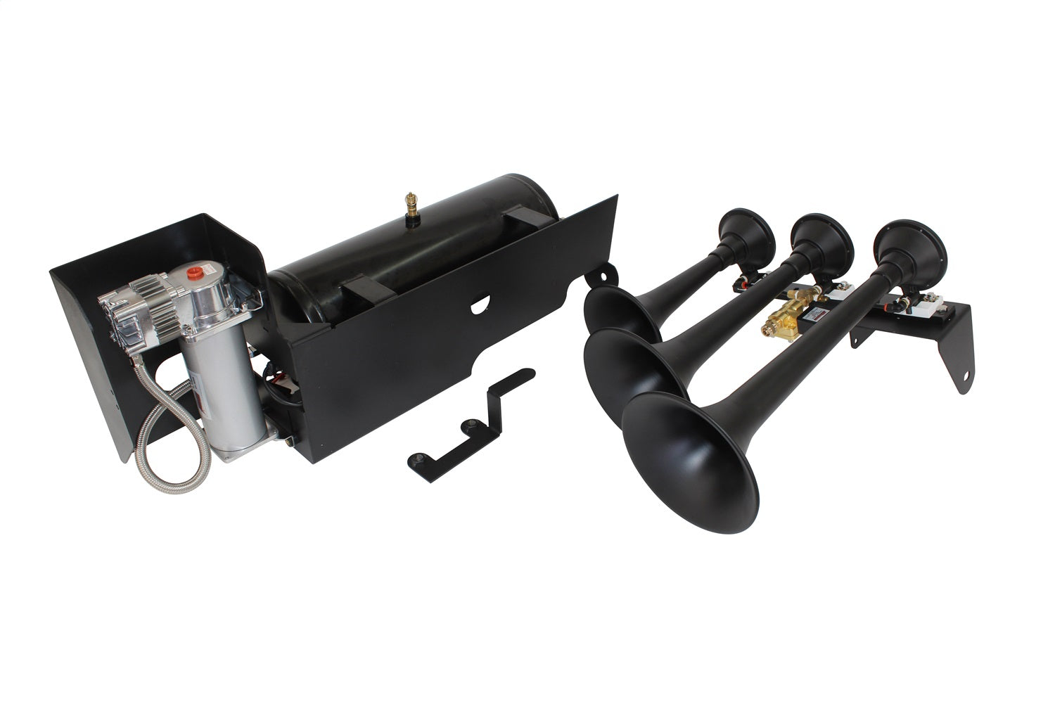 Kleinn Automotive Air Horns SDKIT-734 Onboard Air System w/Horns