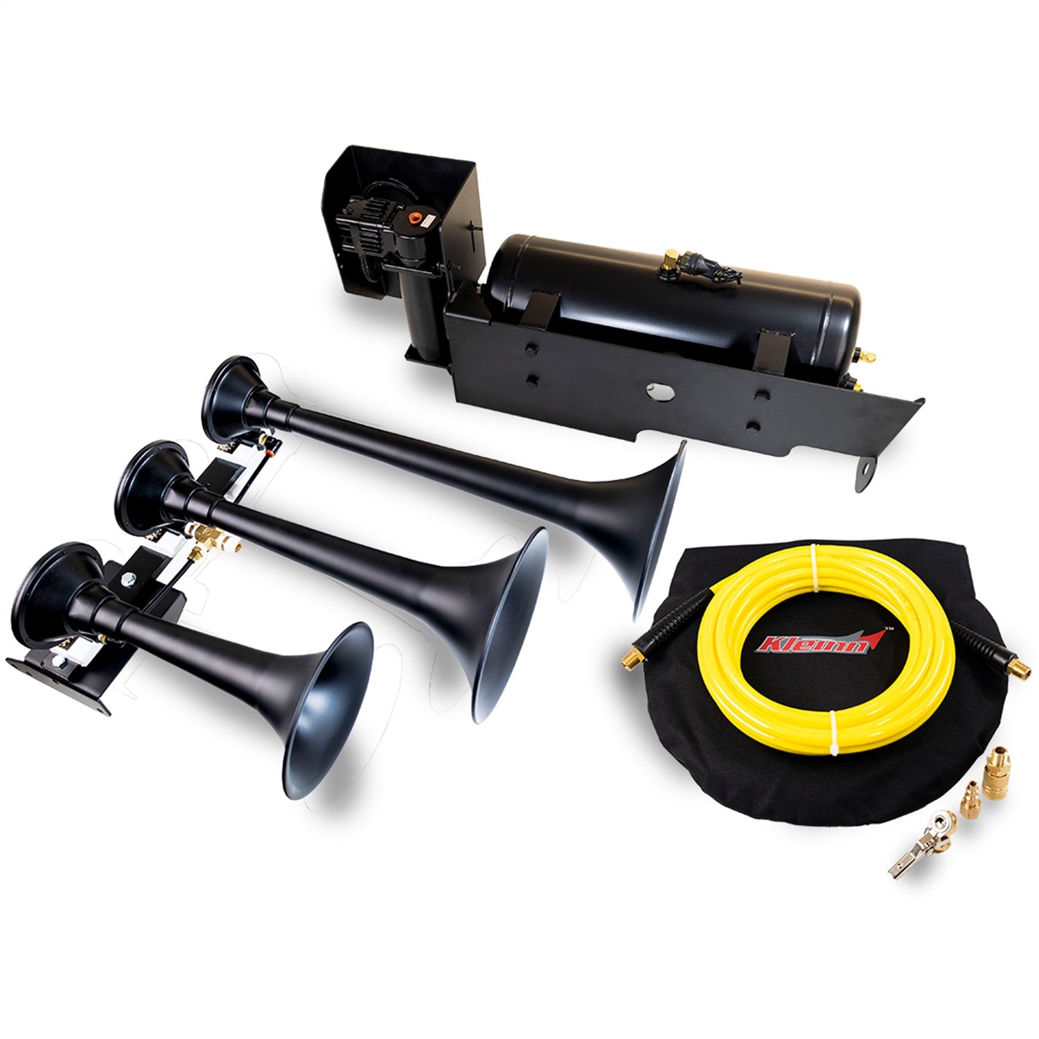 Kleinn Automotive Air Horns SDKIT-734 Onboard Air System w/Horns