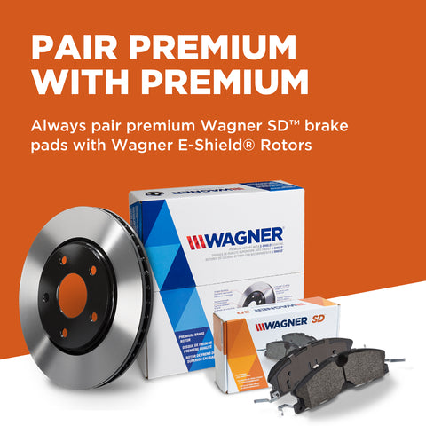 Wagner Brake Disc Brake Pad Set  SX1411