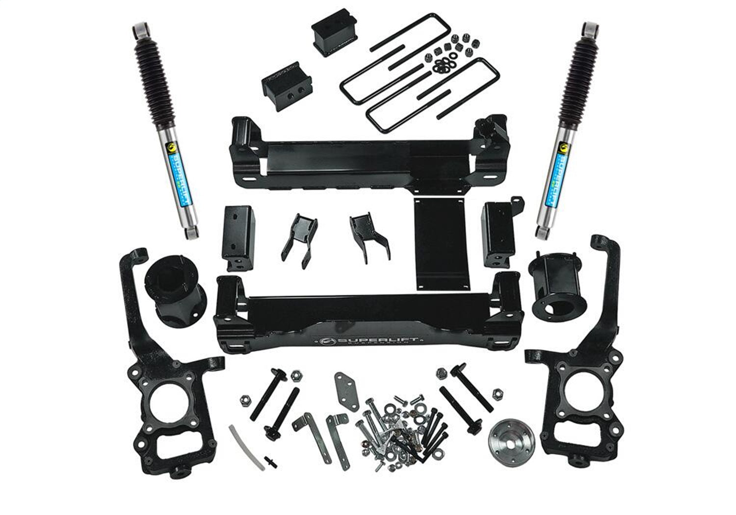 Superlift K179B Suspension Lift Kit w/Shocks Fits 09-14 F-150
