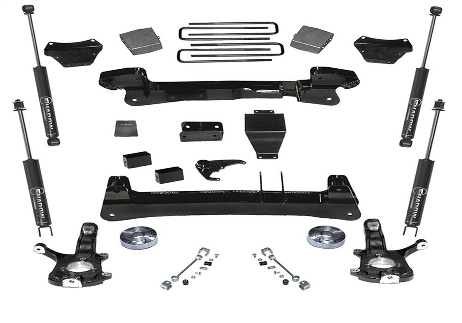 Superlift K121 Suspension Lift Kit w/Shocks