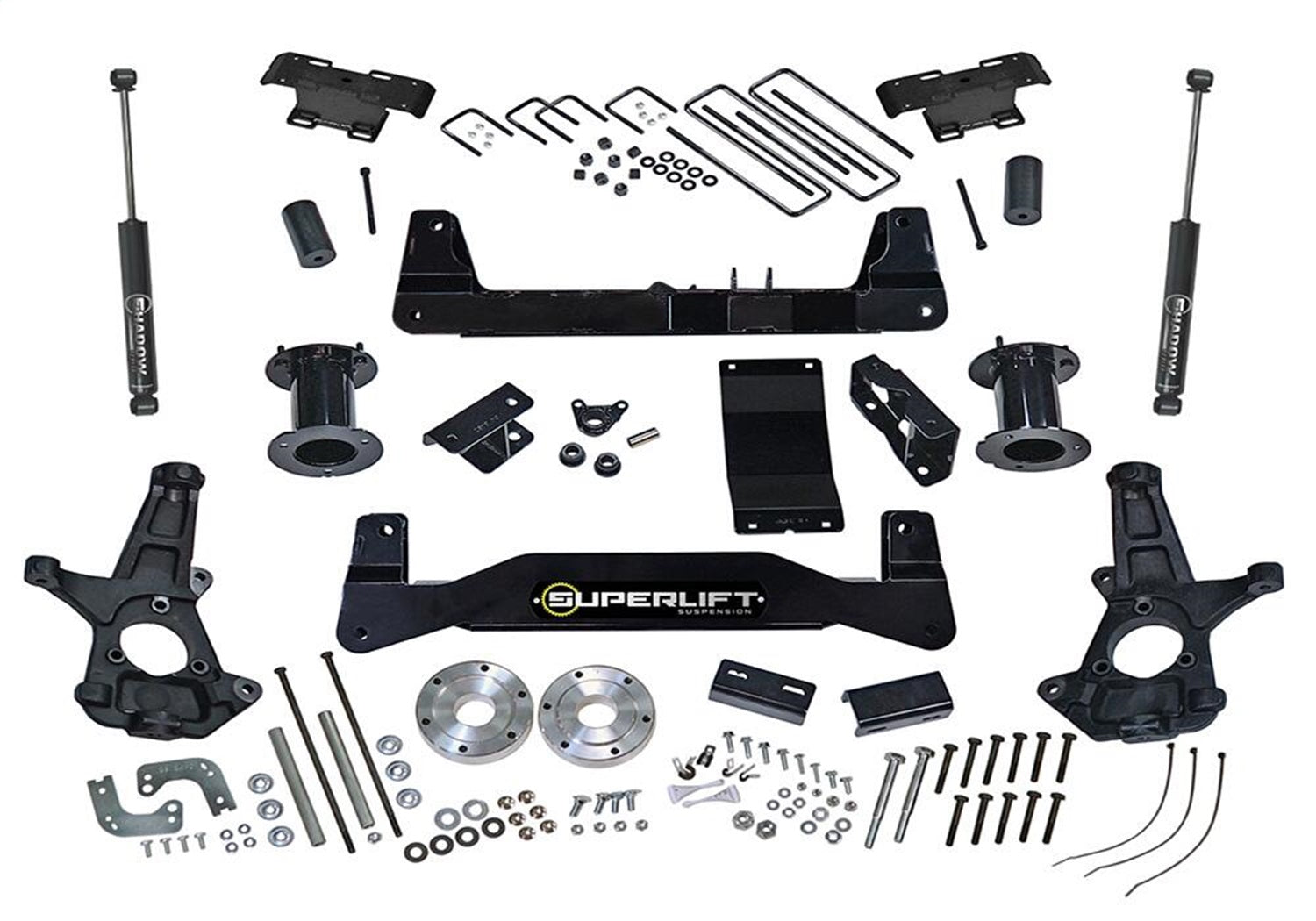Superlift K160 Suspension Lift Kit w/Shocks Fits Sierra 1500 Silverado 1500