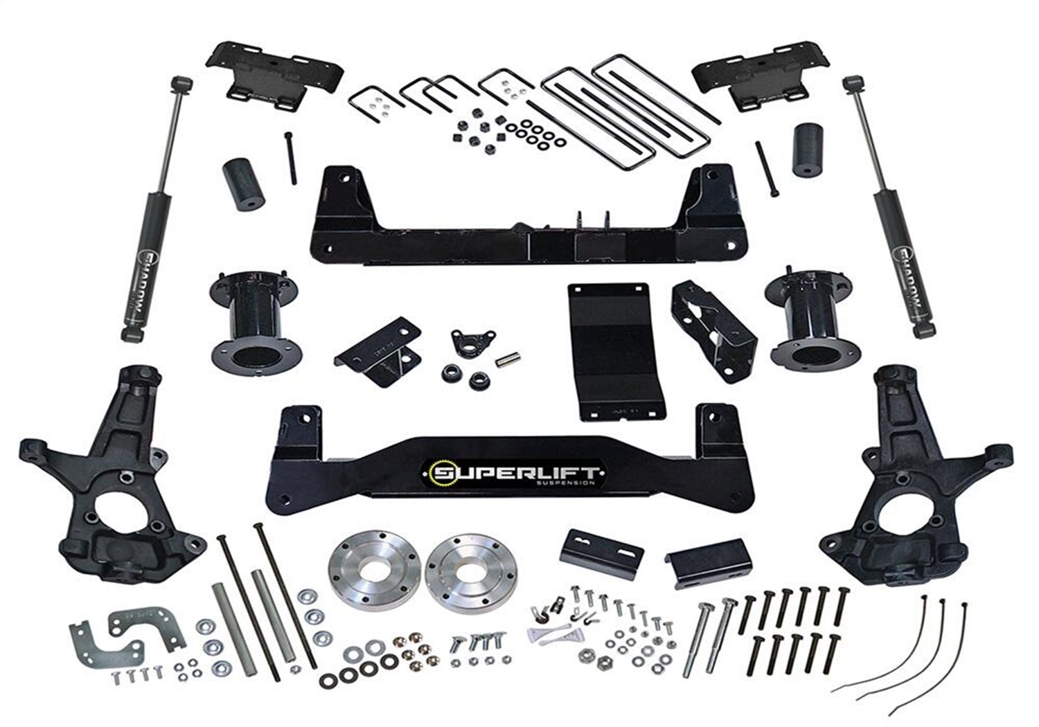 Superlift K162 Suspension Lift Kit w/Shocks Fits Sierra 1500 Silverado 1500