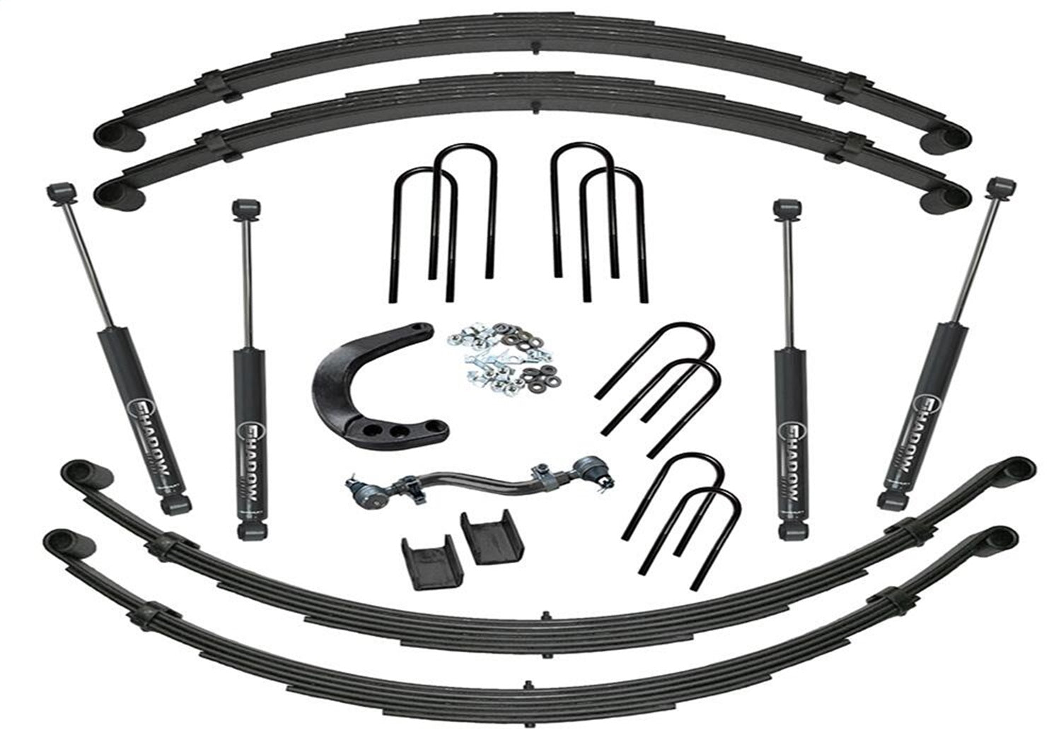 Superlift K424 Suspension Lift Kit w/Shocks