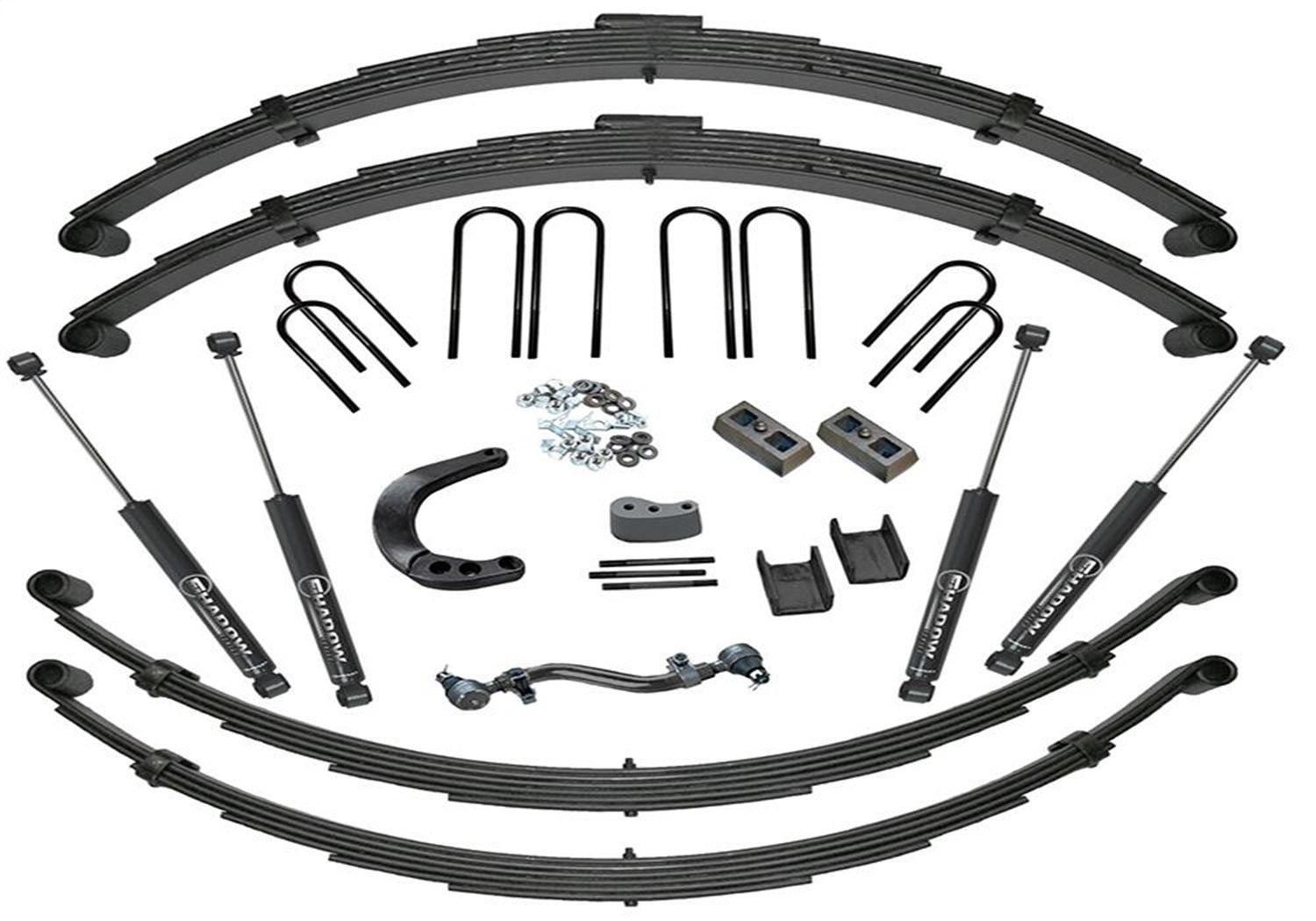 Superlift K447 Suspension Lift Kit w/Shocks