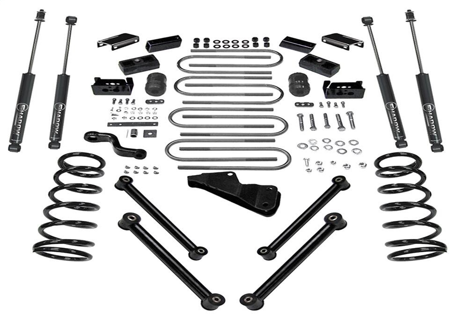 Superlift K865 Suspension Lift Kit w/Shocks Fits 07-08 Ram 2500 Ram 3500