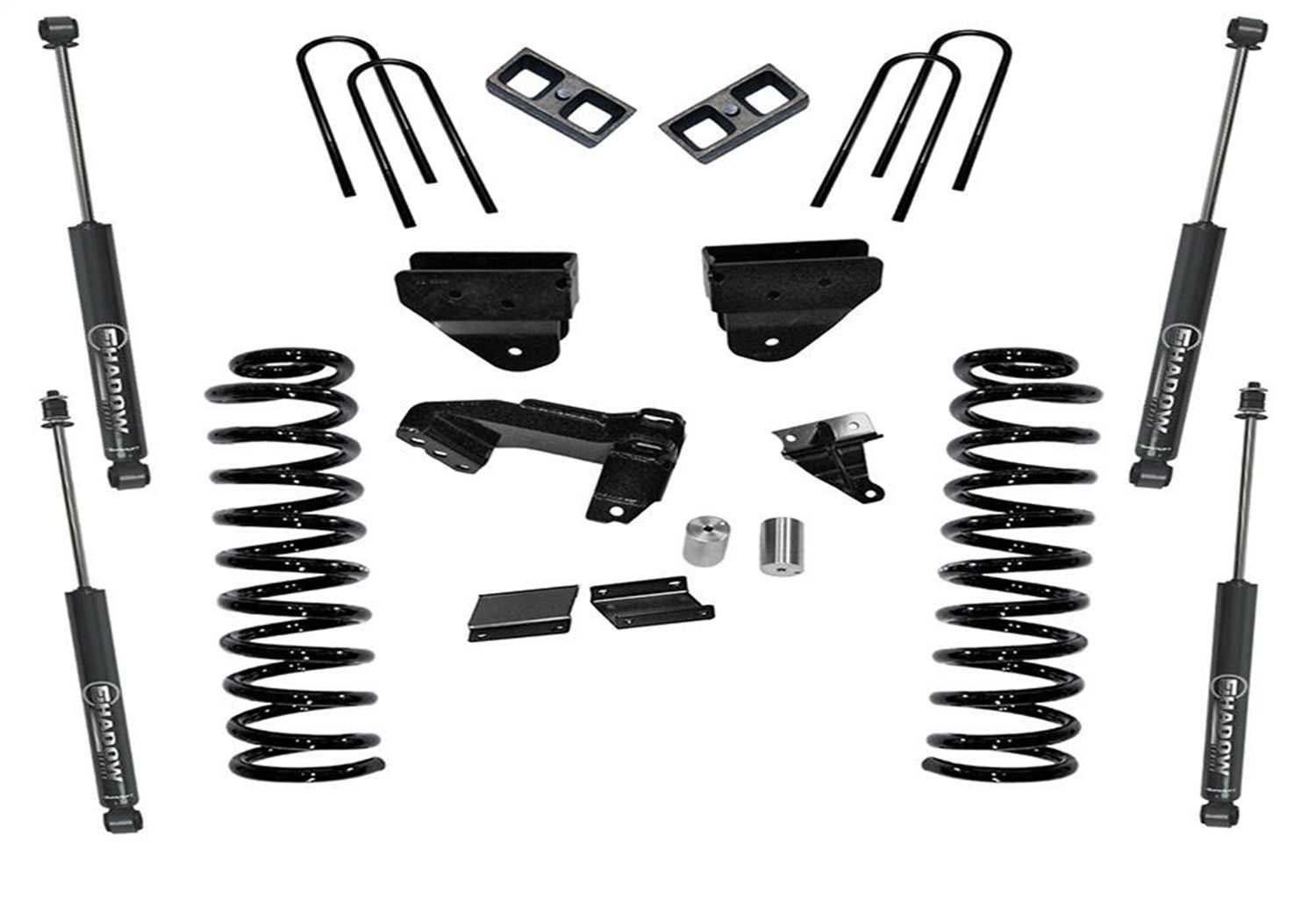 Superlift K876 Suspension Lift Kit w/Shocks