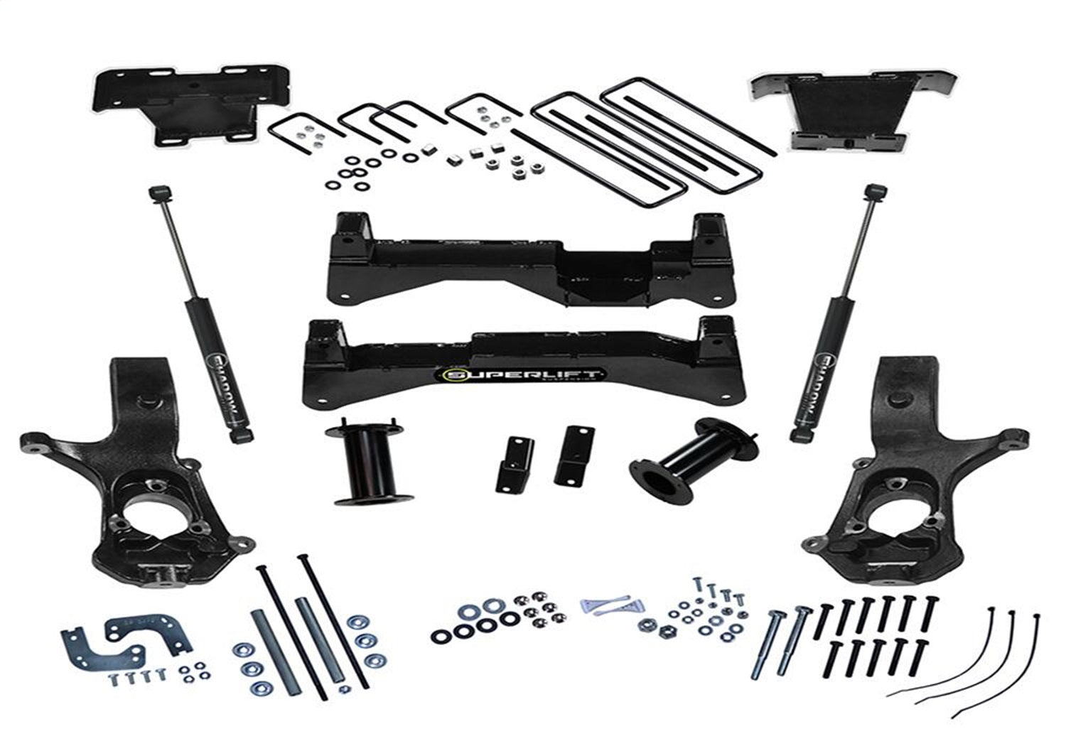 Superlift K894 Suspension Lift Kit w/Shocks Fits Sierra 1500 Silverado 1500