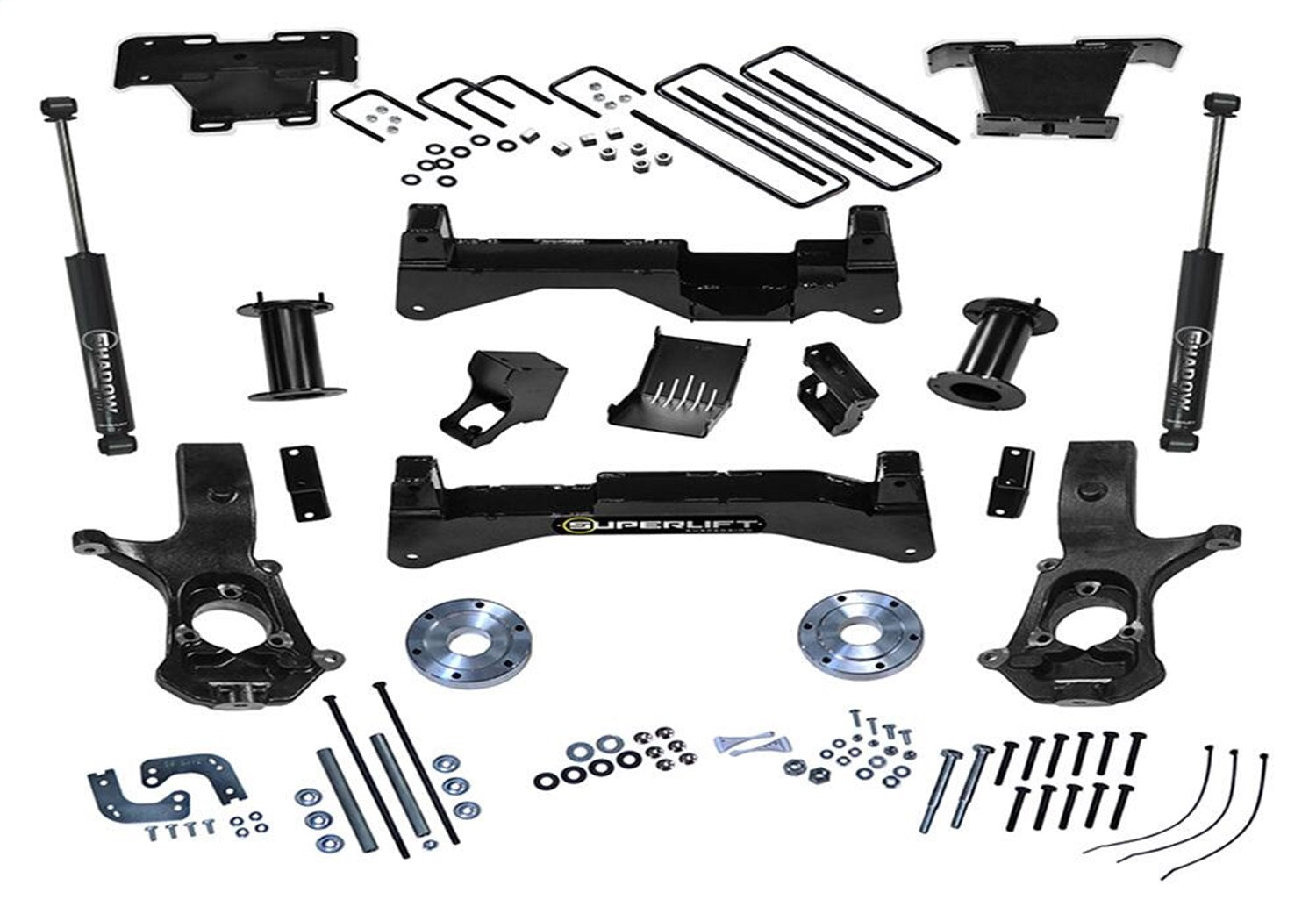 Superlift K898 Suspension Lift Kit w/Shocks Fits Sierra 1500 Silverado 1500