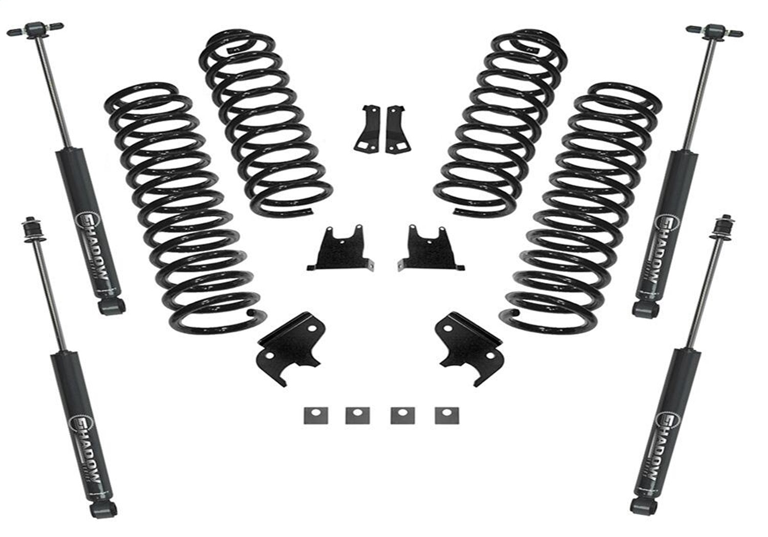 Superlift K931 Suspension Lift Kit w/Shocks Fits 07-18 Wrangler (JK)