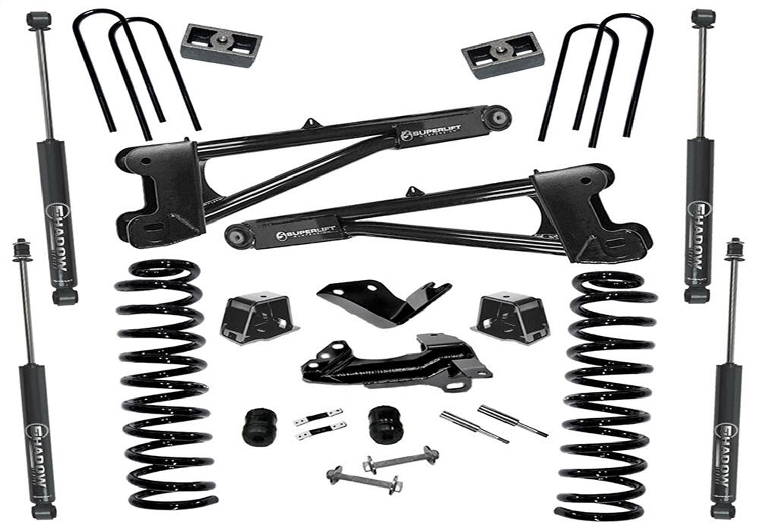 Superlift K975 Suspension Lift Kit w/Shocks