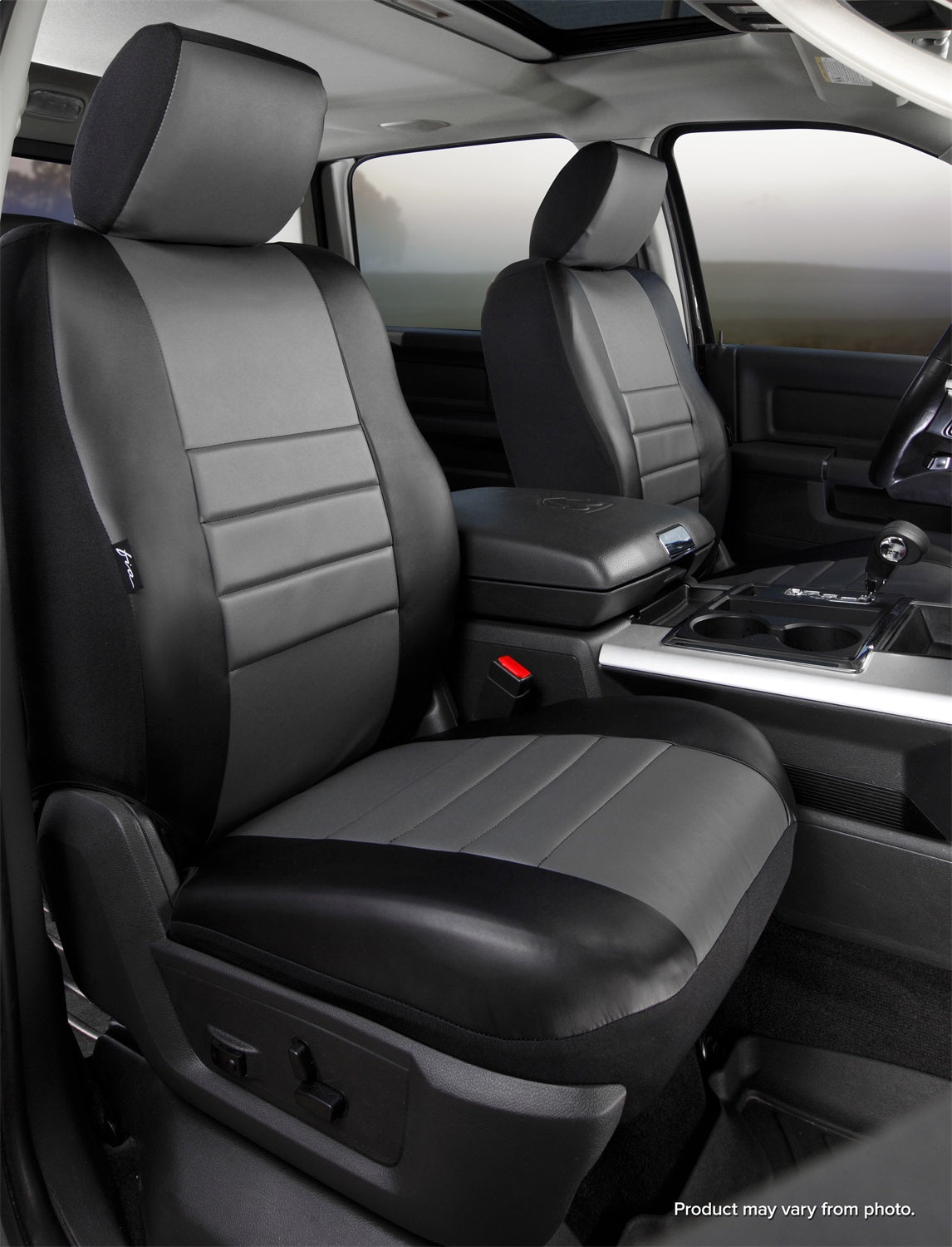 Fia SL69-32 GRAY LeatherLite Custom Seat Cover Fits 05-09 Tacoma
