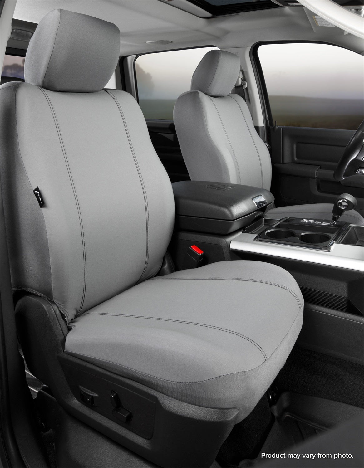 Fia SP89-48 GRAY Seat Protector Custom Seat Cover Fits 22-26 Tundra