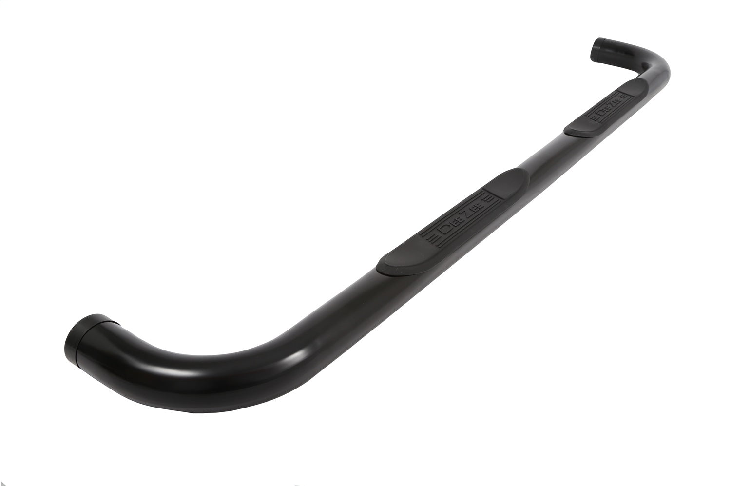 Dee Zee DZ372531 Textured Black Steel Side Steps 3 in. Round Cab Length