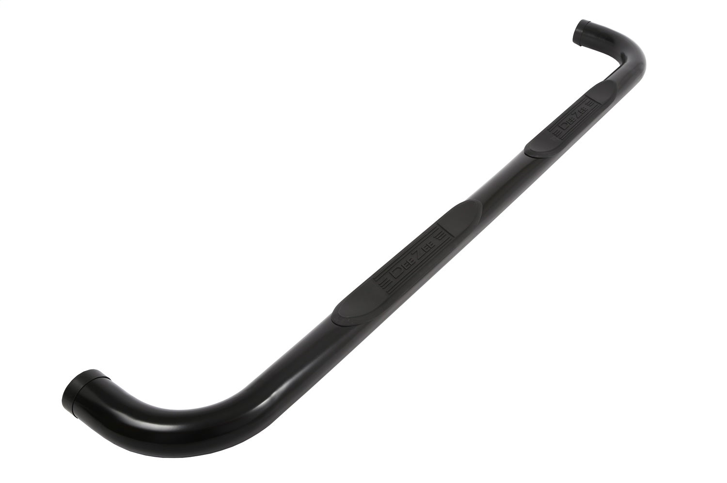 Dee Zee DZ372531 Textured Black Steel Side Steps 3 in. Round Cab Length