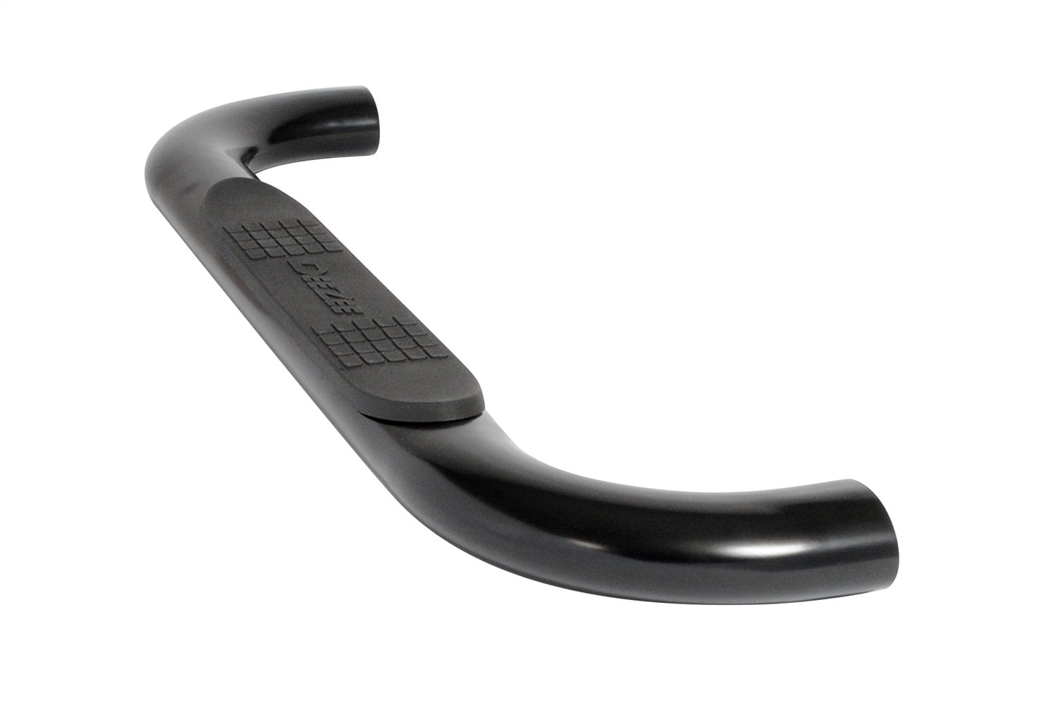 Dee Zee DZ372519 Textured Black Steel Side Steps 4 in. Oval Cab Length