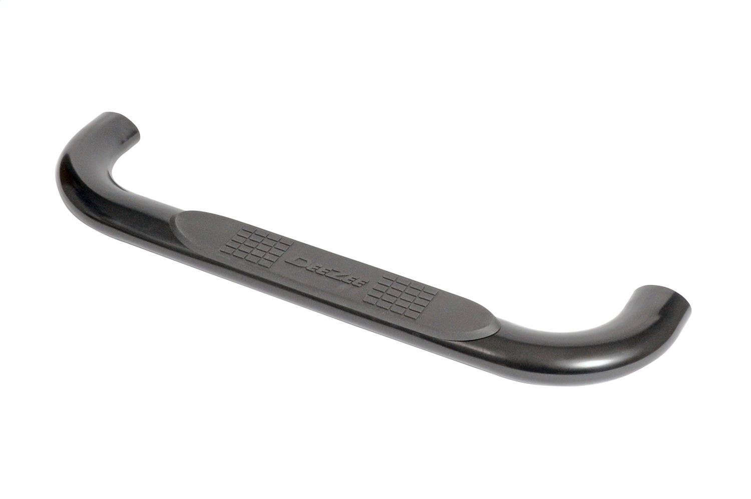 Dee Zee DZ372519 Textured Black Steel Side Steps 4 in. Oval Cab Length
