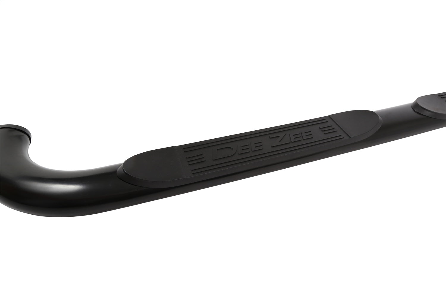 Dee Zee DZ372539 Textured Black Steel Side Steps 4 in. Oval Cab Length