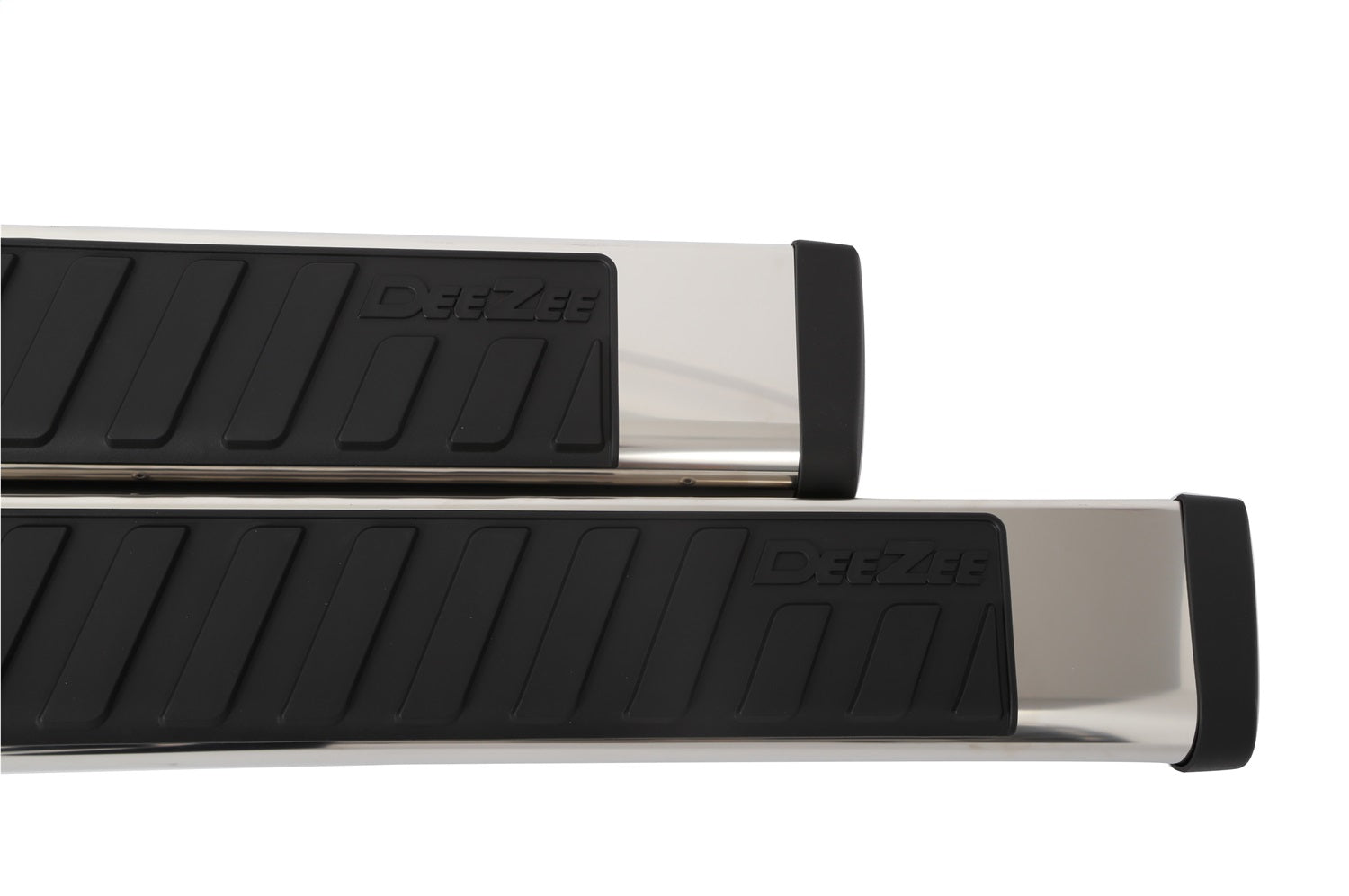 Dee Zee DZ16103 Stainless Steel Side Steps 6 in. Oval Cab Length