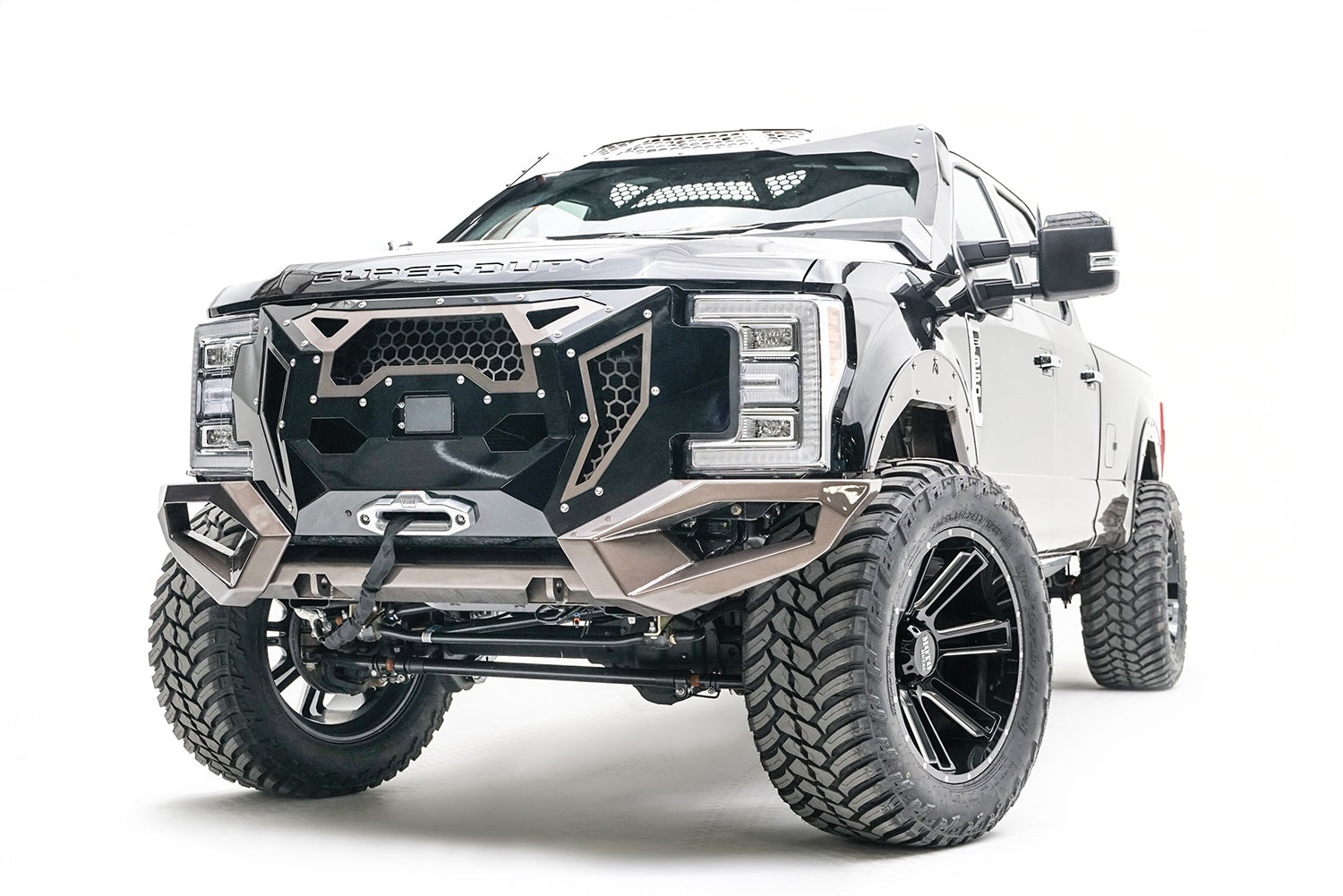 Fab Fours TF4100-1 Open Fender System Fits F-250 Super Duty F-350 Super Duty