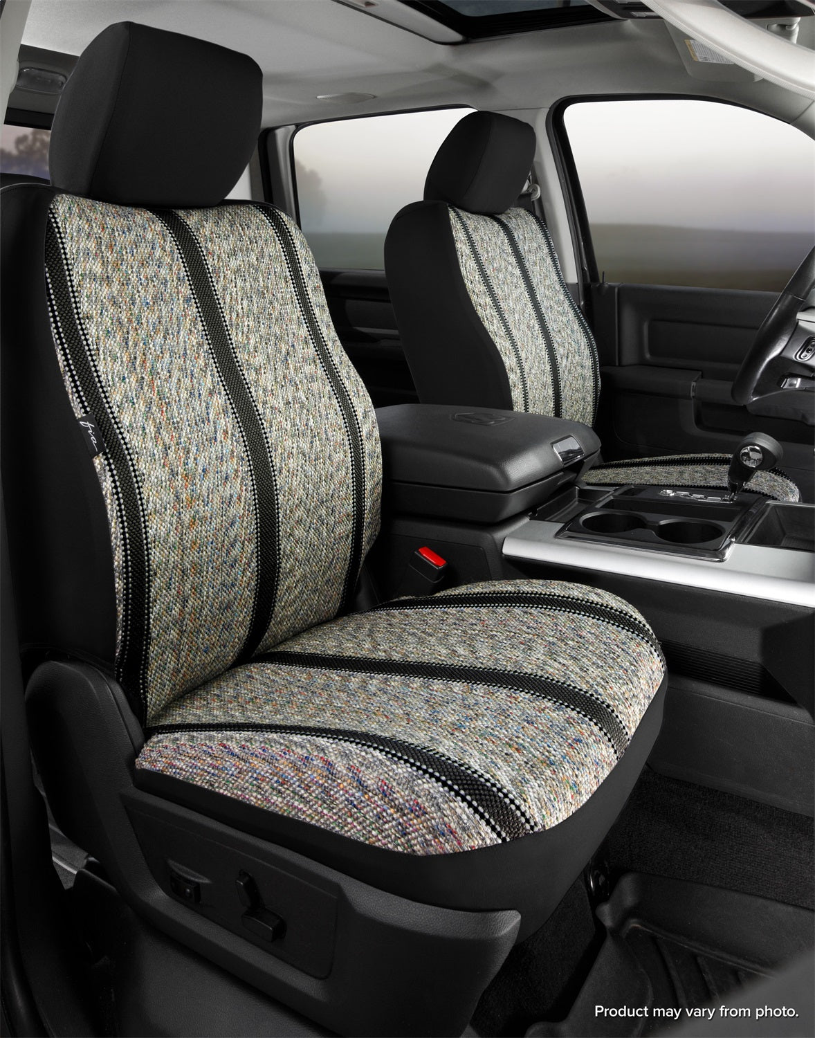 Fia TR49-39 BLACK Wrangler Custom Seat Cover Fits 1500 1500 Classic 2500 3500