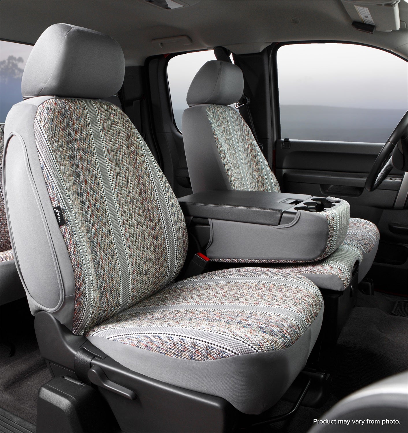 Fia TR49-1 GRAY Wrangler Custom Seat Cover Fits Ram 1500 Ram 2500 Ram 3500