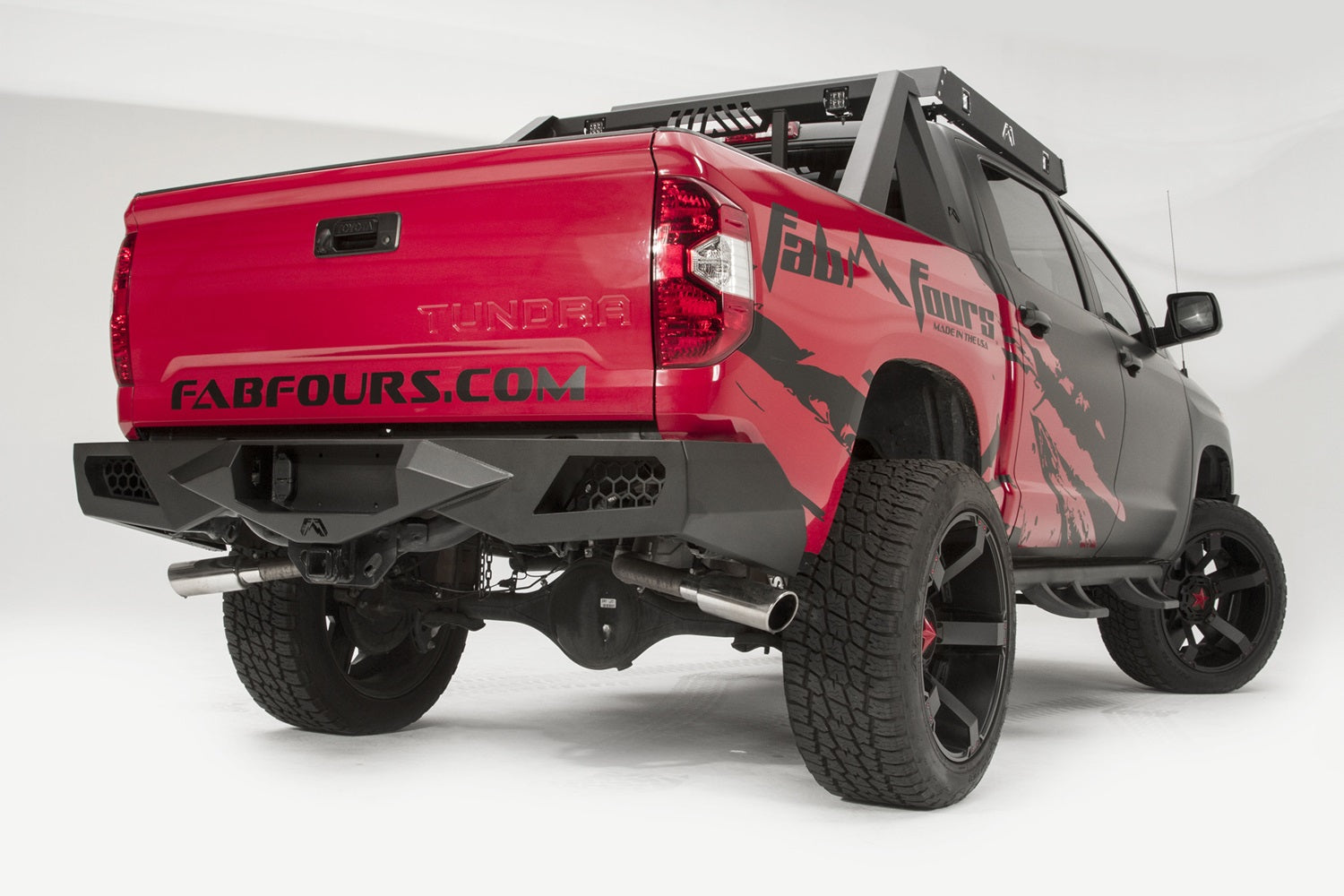 Fab Fours TT14-E2851-1 Vengeance Rear Bumper Fits 14-21 Tundra