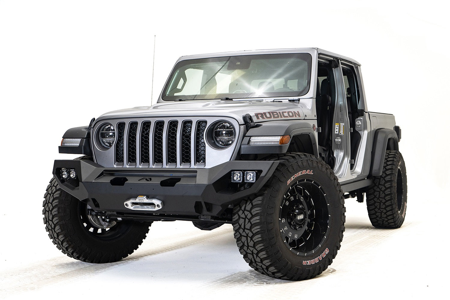 Fab Fours JL18-X4651-1 Matrix Front Bumper Fits 18-22 Gladiator Wrangler (JL)