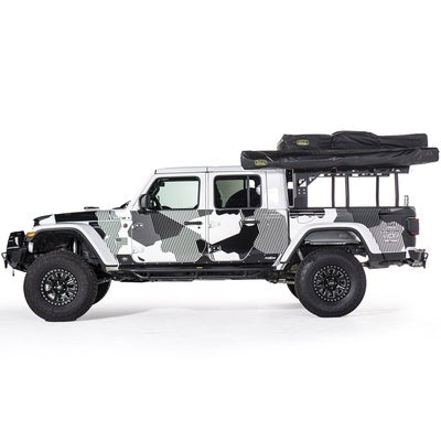 Smittybilt 79634 SRC Side Armor w/Steps Fits 20-25 Gladiator Pickup Gladiator