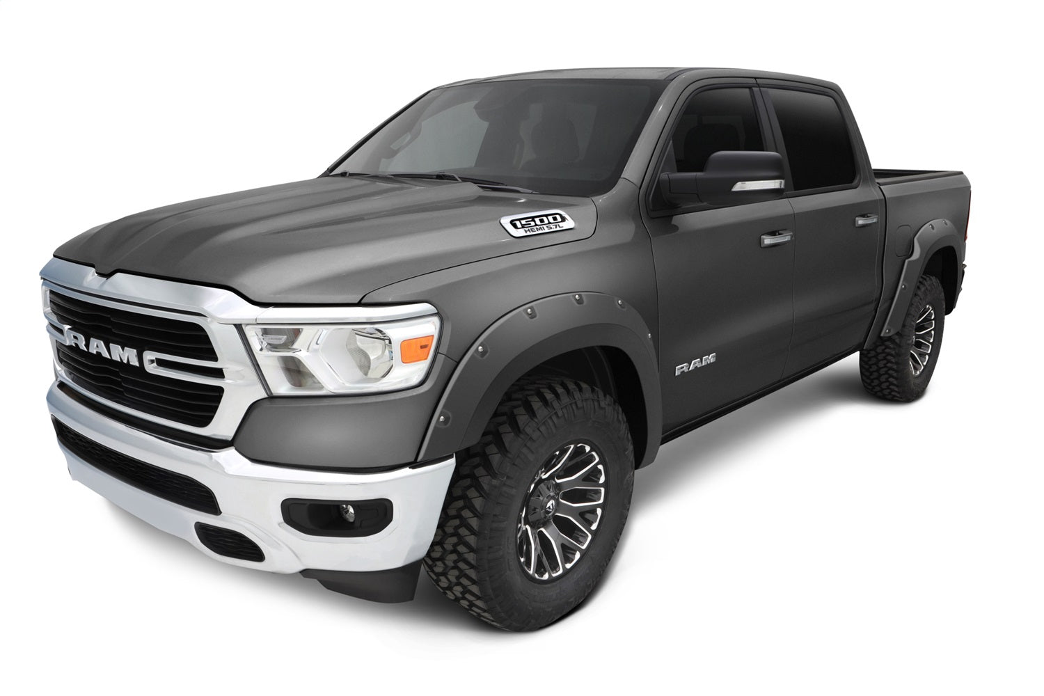 Bushwacker 50924-65 Pocket Style Color Match Fender Flares Fits 19-24 1500