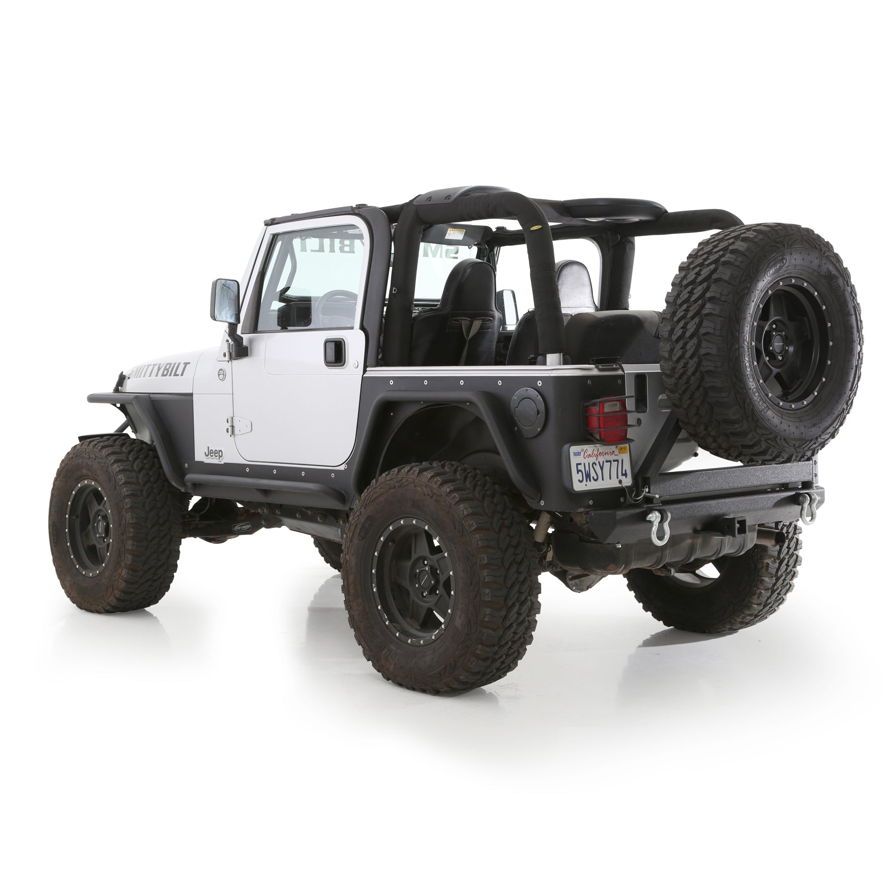 Smittybilt 5665101 Replacement MOLLE Roll Bar Padding Fits 97-02 Wrangler (TJ)