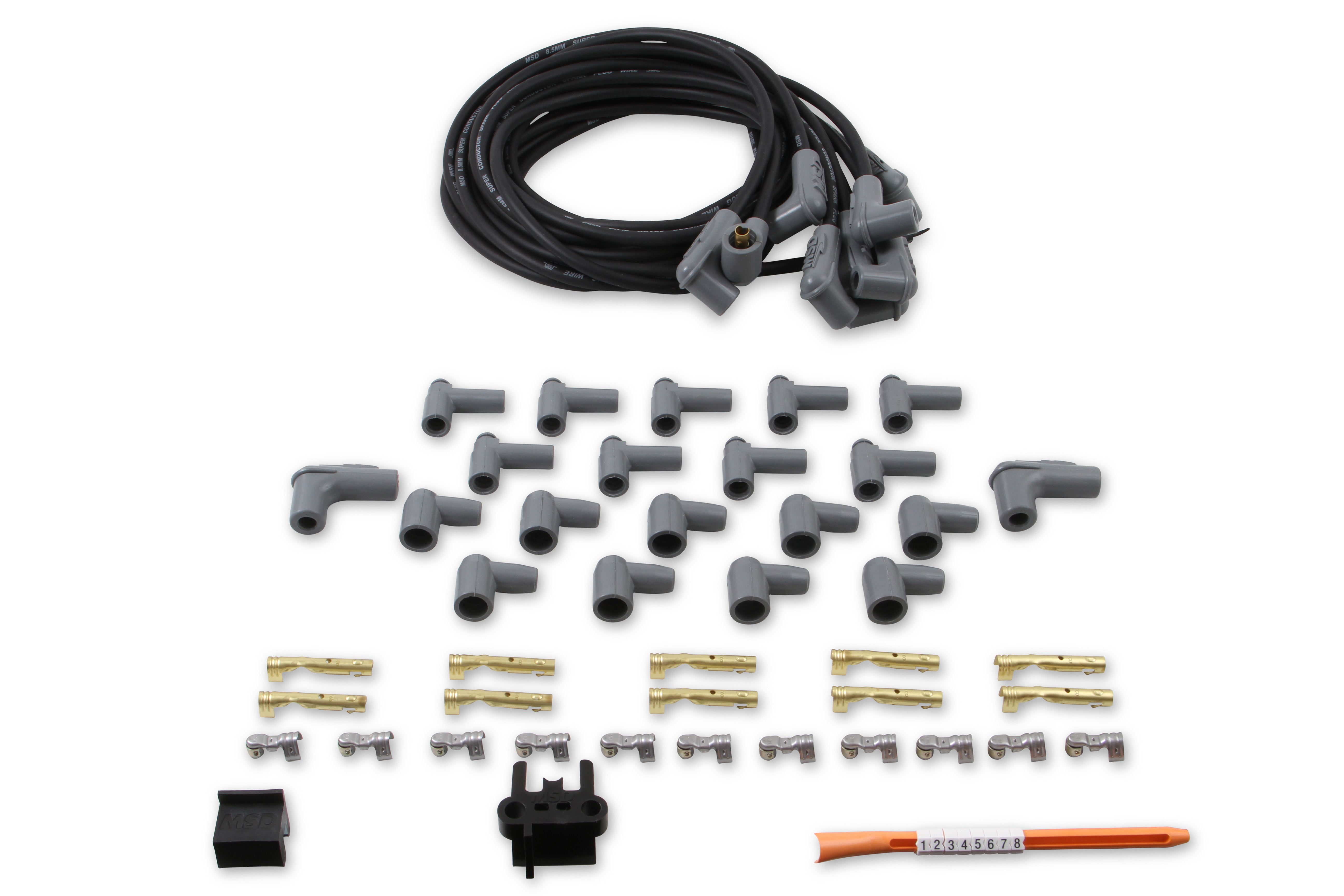 MSD Ignition 31233 Universal Spark Plug Wire Set