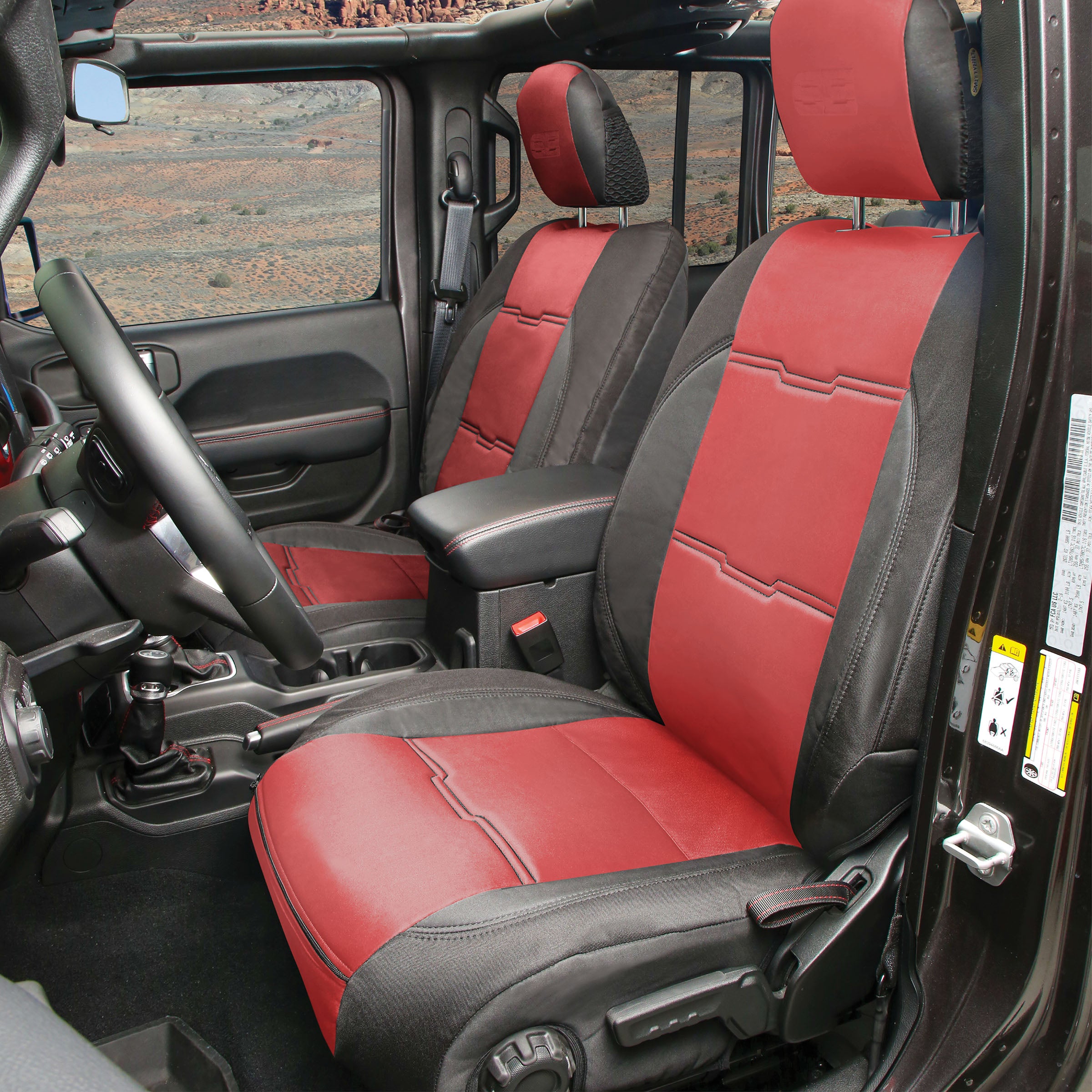 Smittybilt 578130 Neoprene Seat Cover Fits 20-25 Gladiator Pickup Gladiator