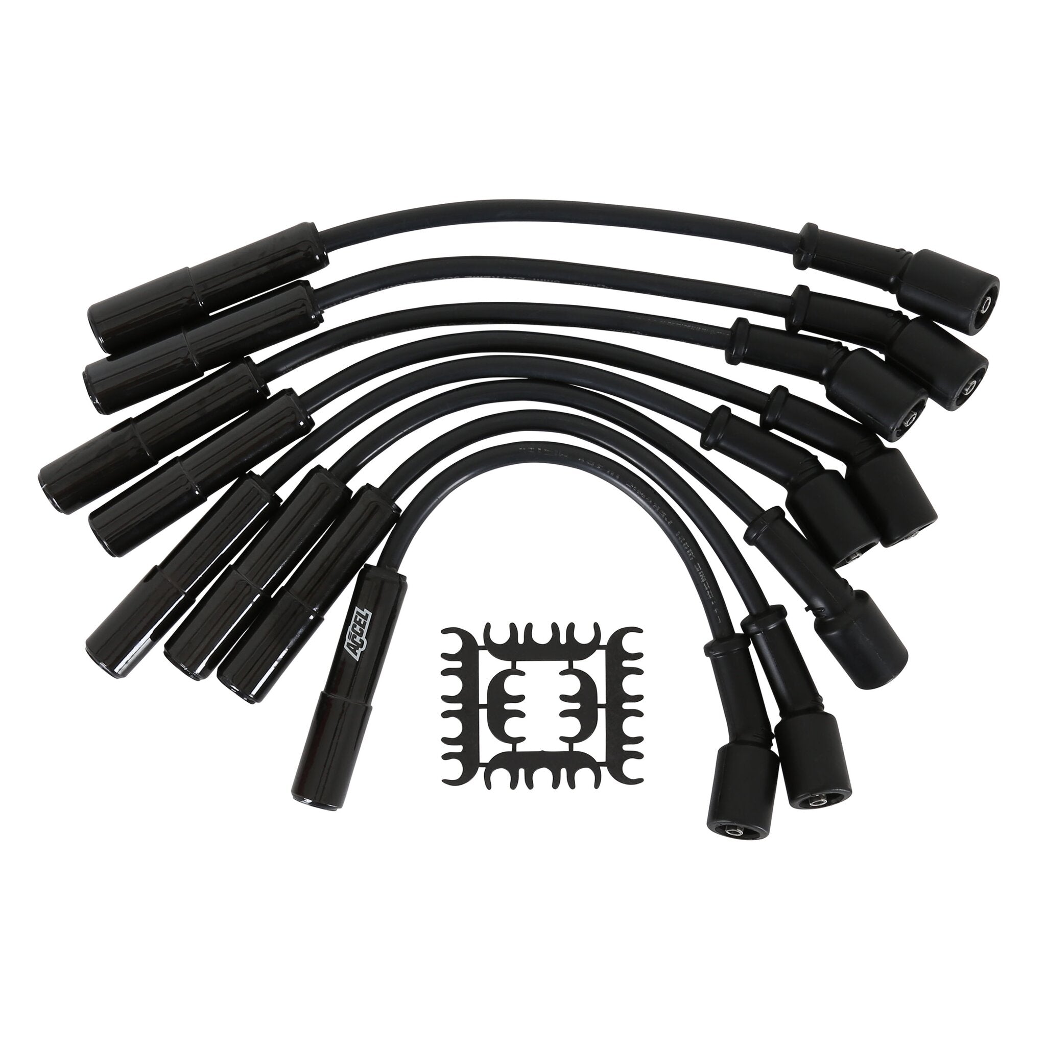 ACCEL 9059CK Extreme 9000 Black Ceramic Boot Spark Plug Wire Set