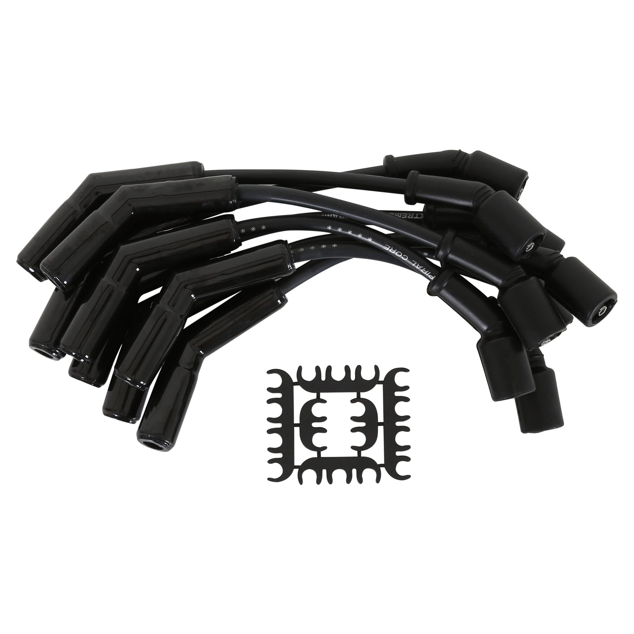ACCEL 9070CK Extreme 9000 Black Ceramic Boot Spark Plug Wire Set