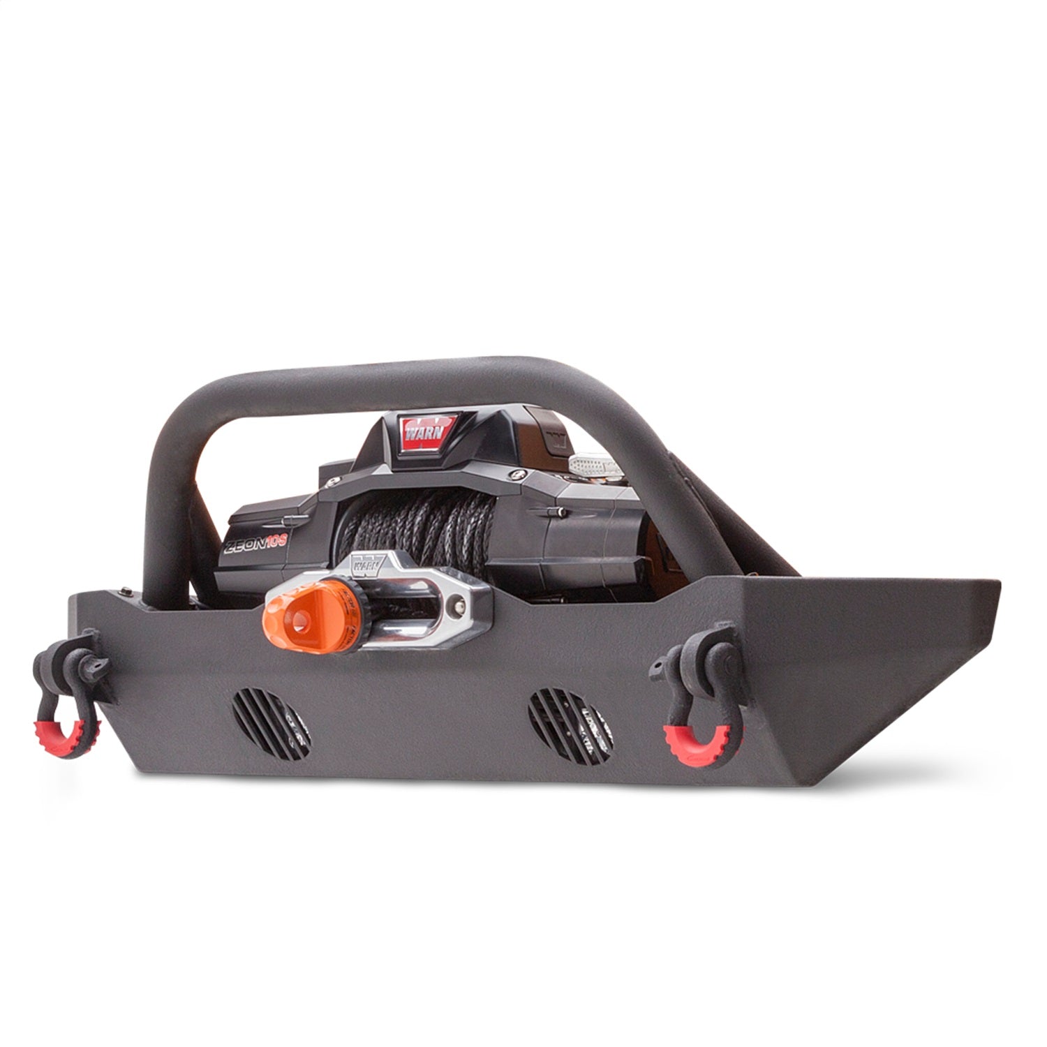 Body Armor JK-19532 HiLine Front Winch Bumper Fits Wrangler (JK) Wrangler (JL)