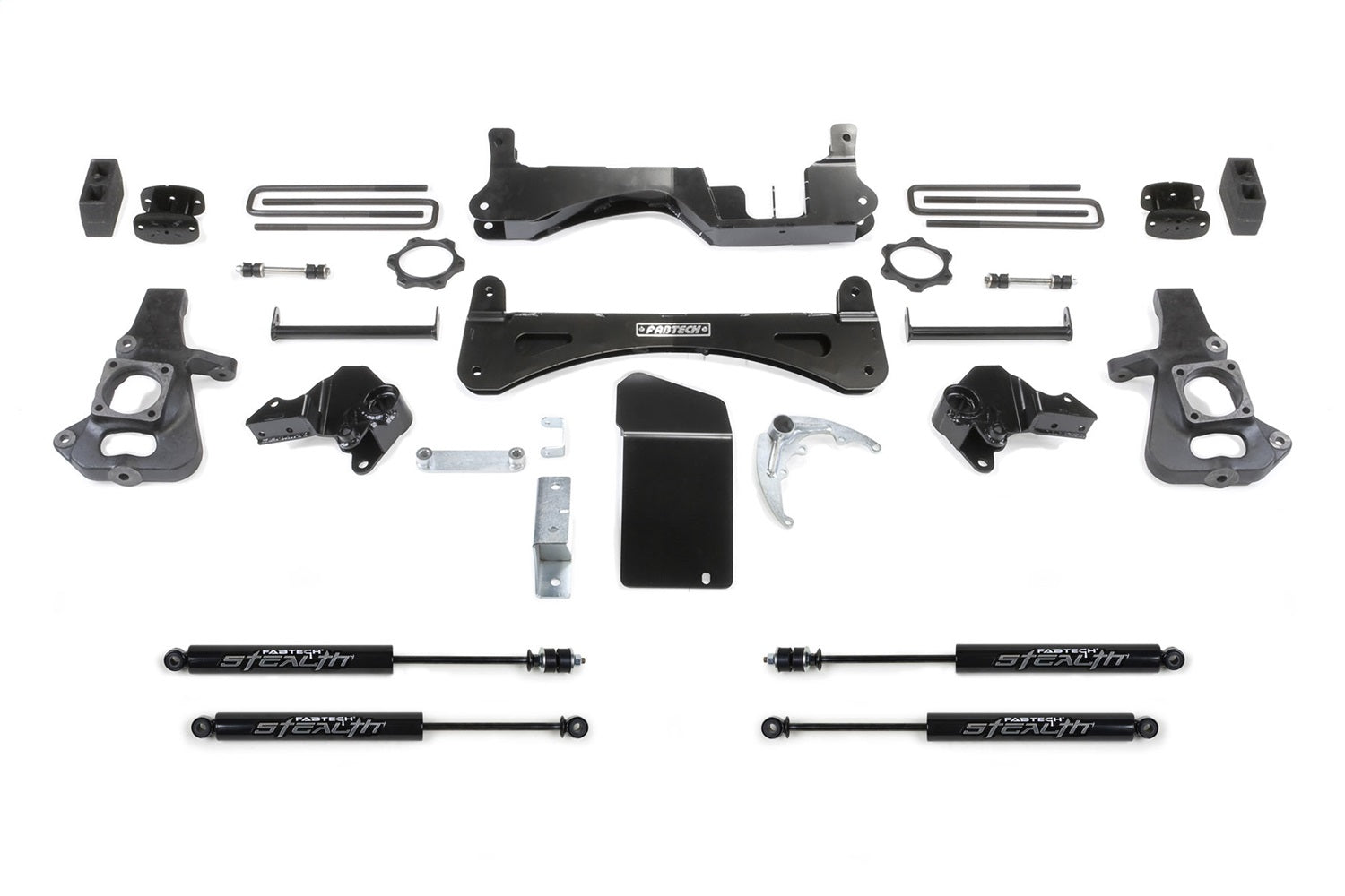 Fabtech K1045M Raised Torsion Suspension Lift System
