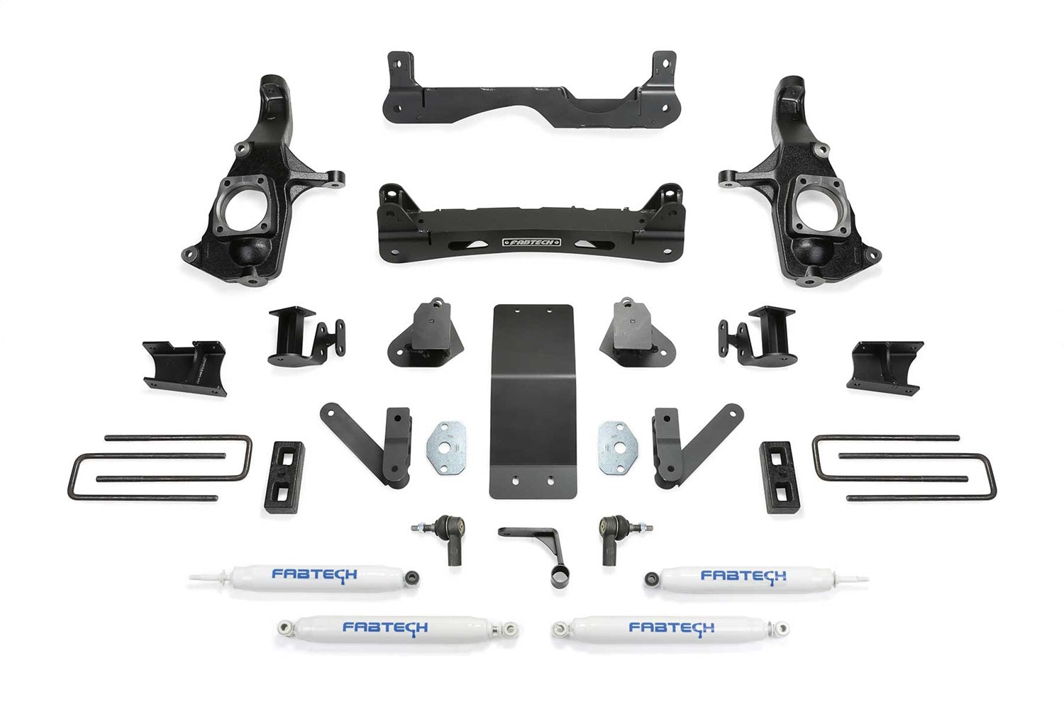 Fabtech K1121 Crossmember Lift System Fits 11-19 Sierra 2500 HD