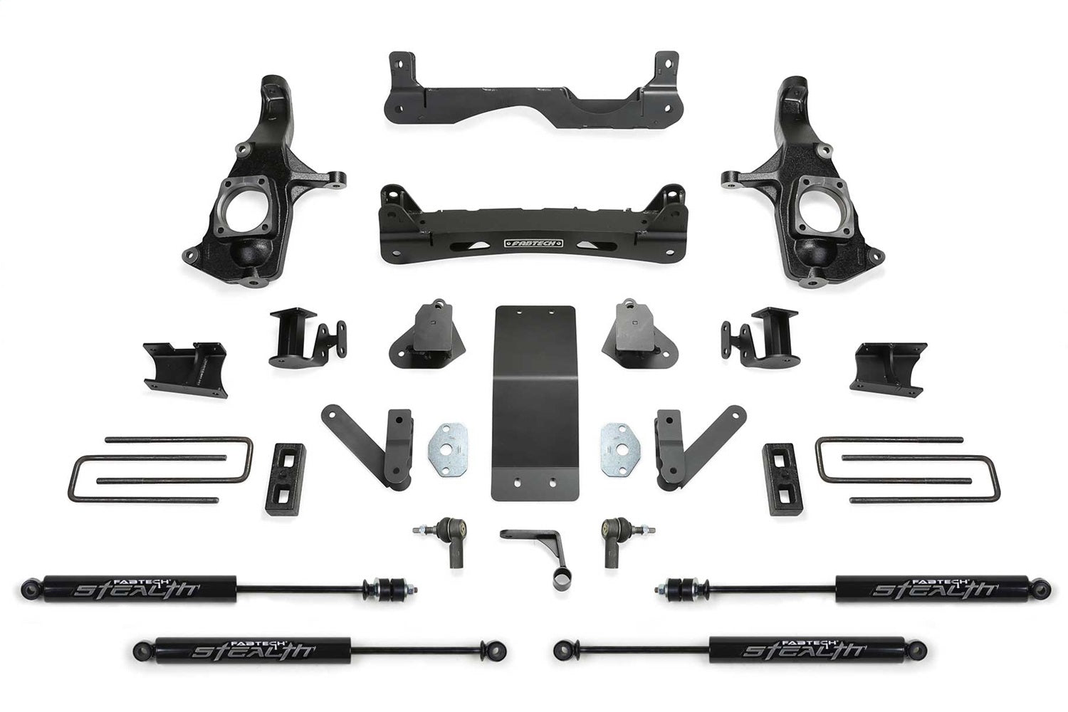 Fabtech K1123M Crossmember Lift System Fits Sierra 3500 HD Silverado 3500 HD