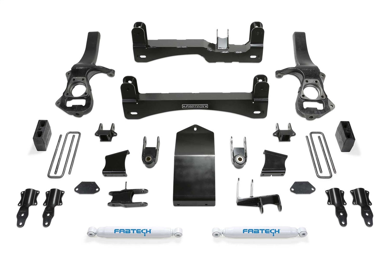 Fabtech K1132 Basic Lift System w/Shocks Fits 19-23 Sierra 1500 Silverado 1500