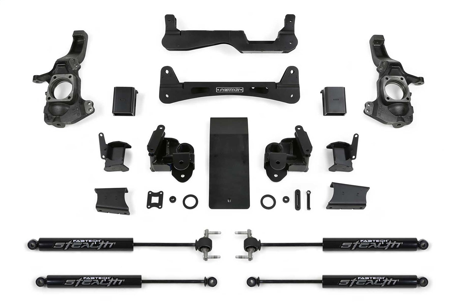 Fabtech K1159M Lift Kit Fits 20-21 Sierra 2500 HD Silverado 2500 HD